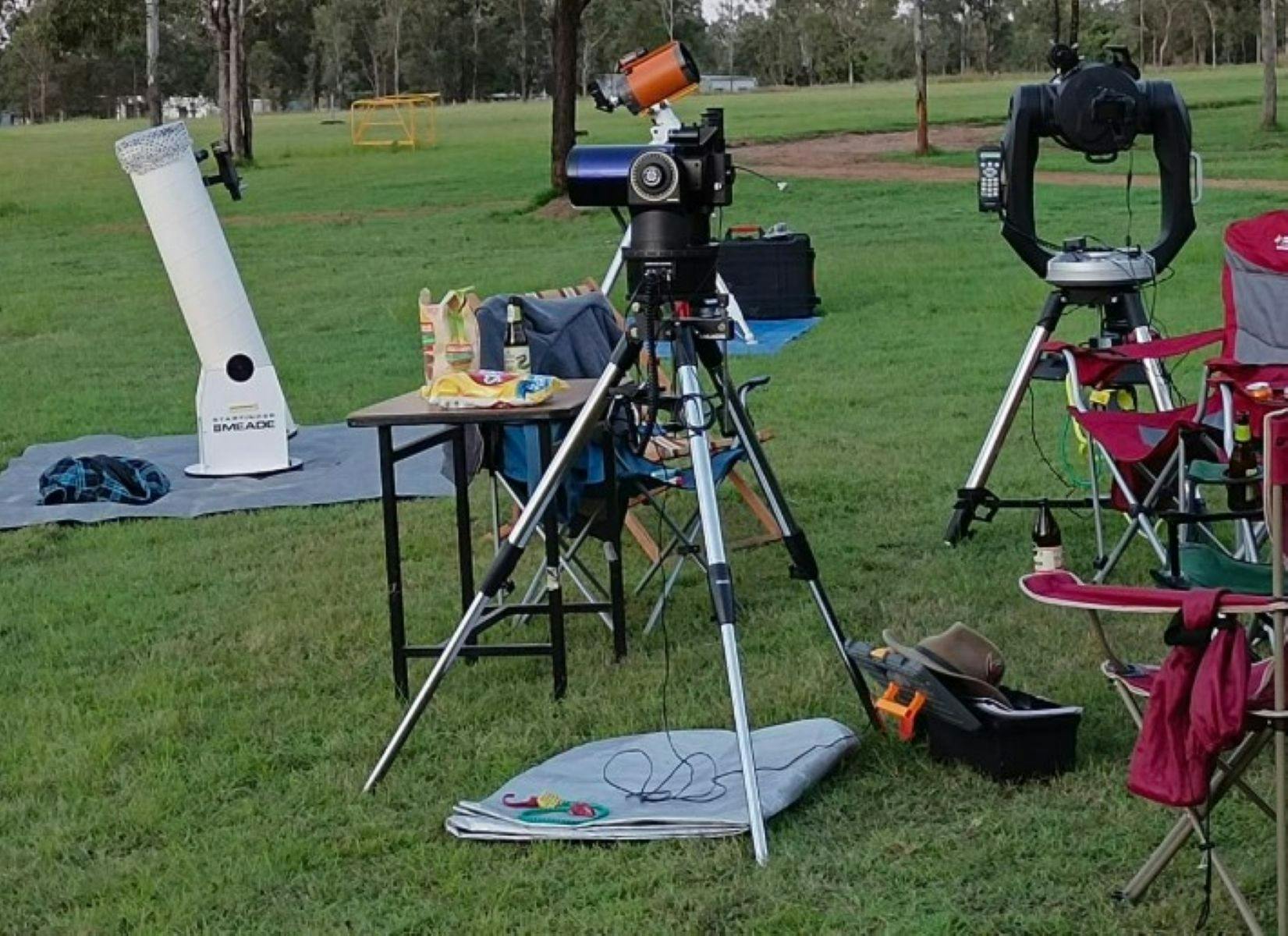 Variety of telescopes used by RAS  members