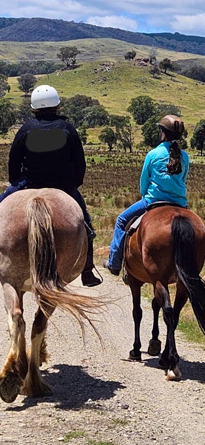 horse riding at Brooklyn Springs Farm Escape