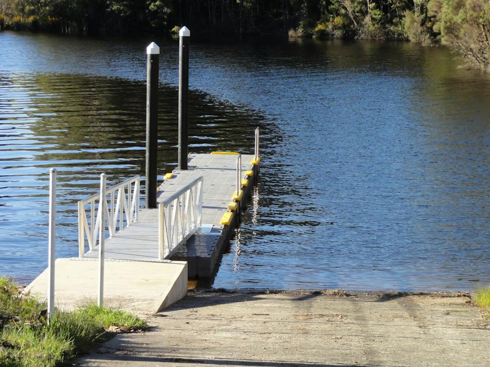 Lake Rosebery camping and paddling photo