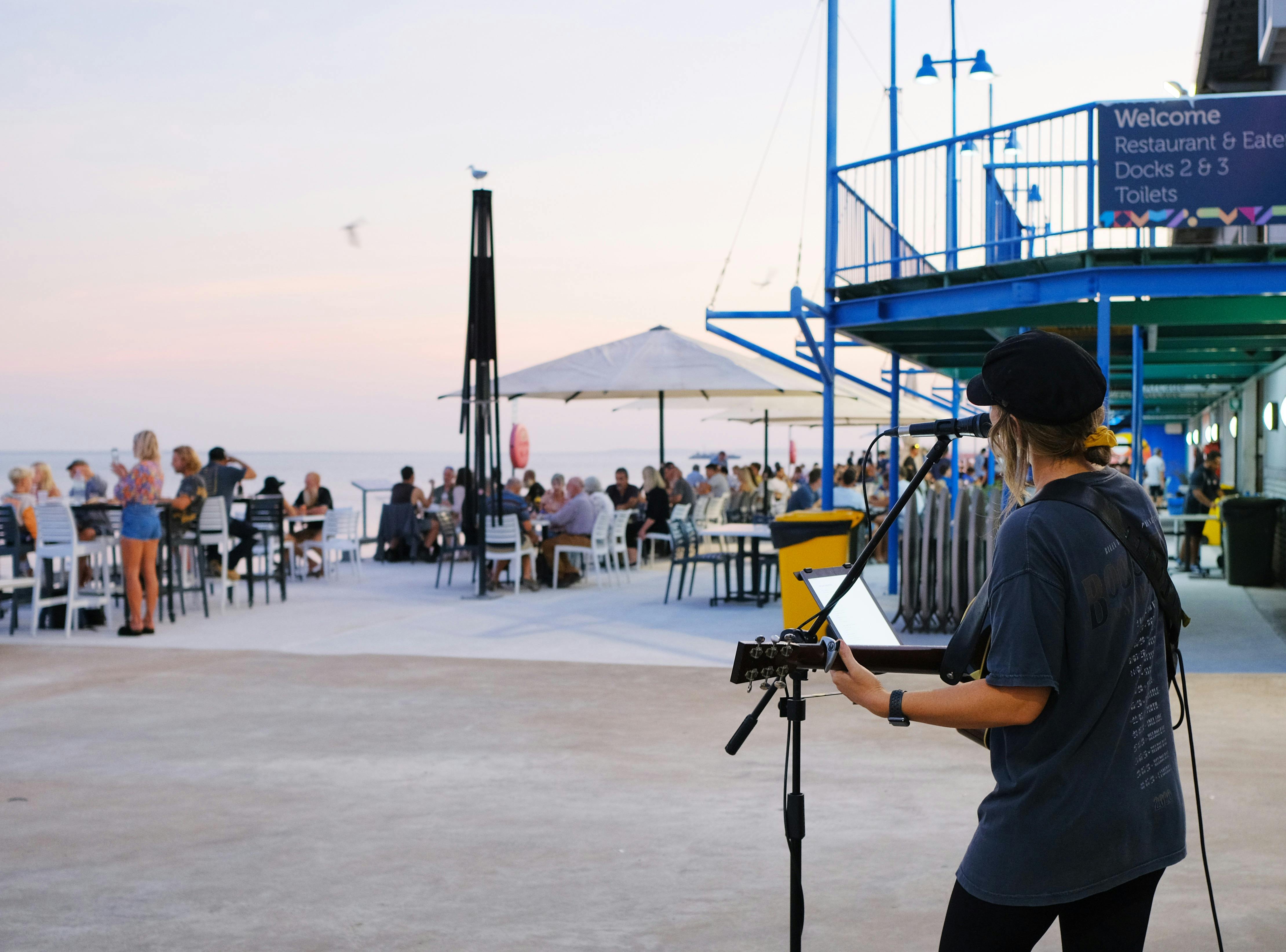 Live Music at Stokes Hill Wharf