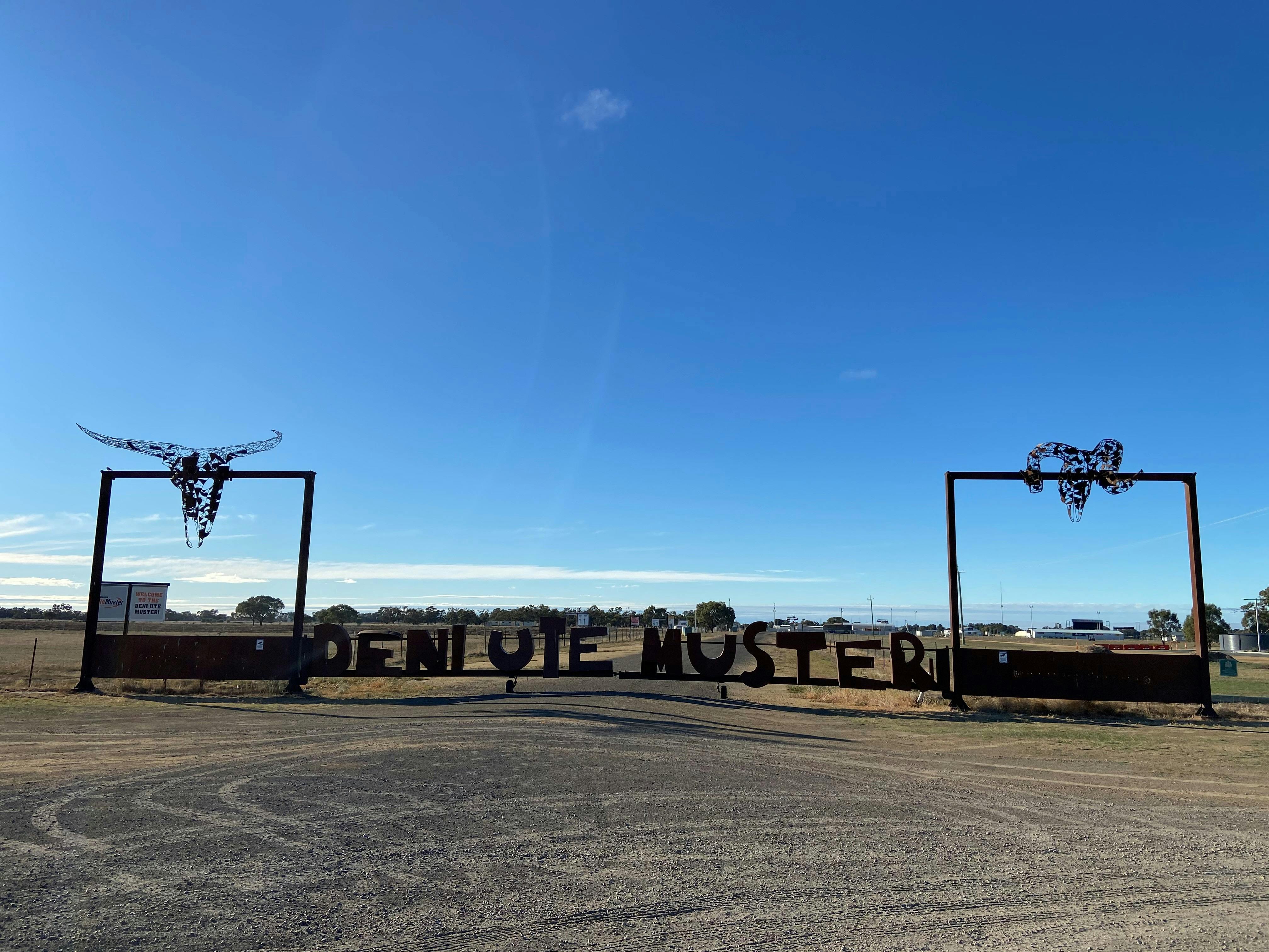 Famous Deni Ute Muster Gates