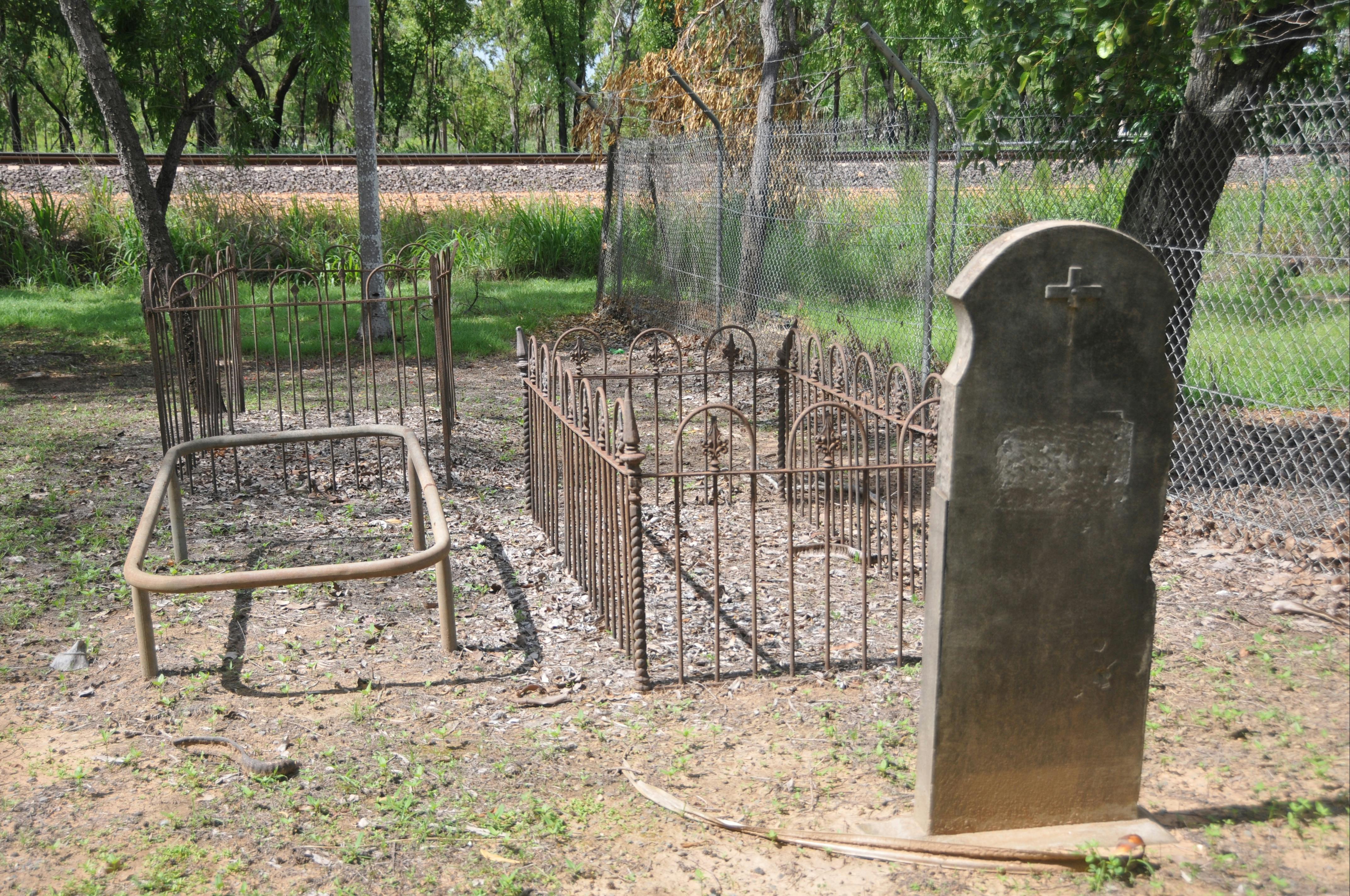 Adelaide River Pioneer Cemetery.
