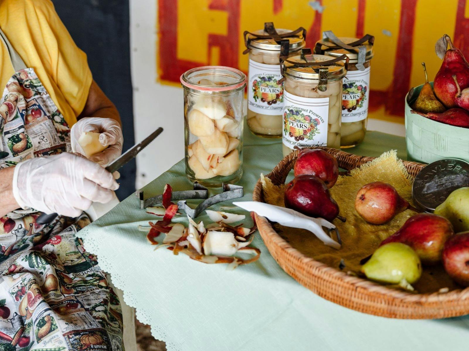 Retro Fruit Preserving at Hillside Harvest