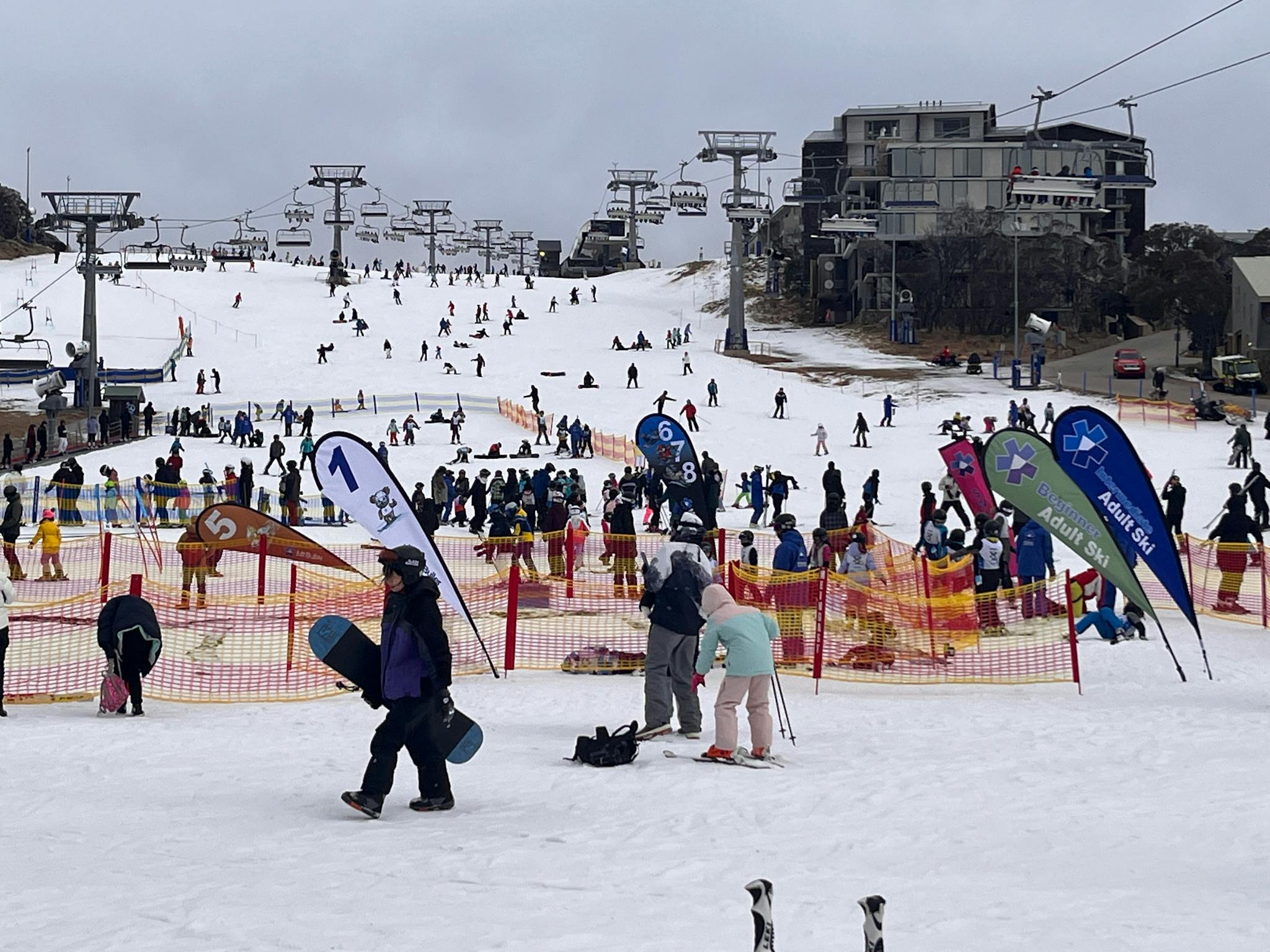 Getting to mt Buller, mt Buller,