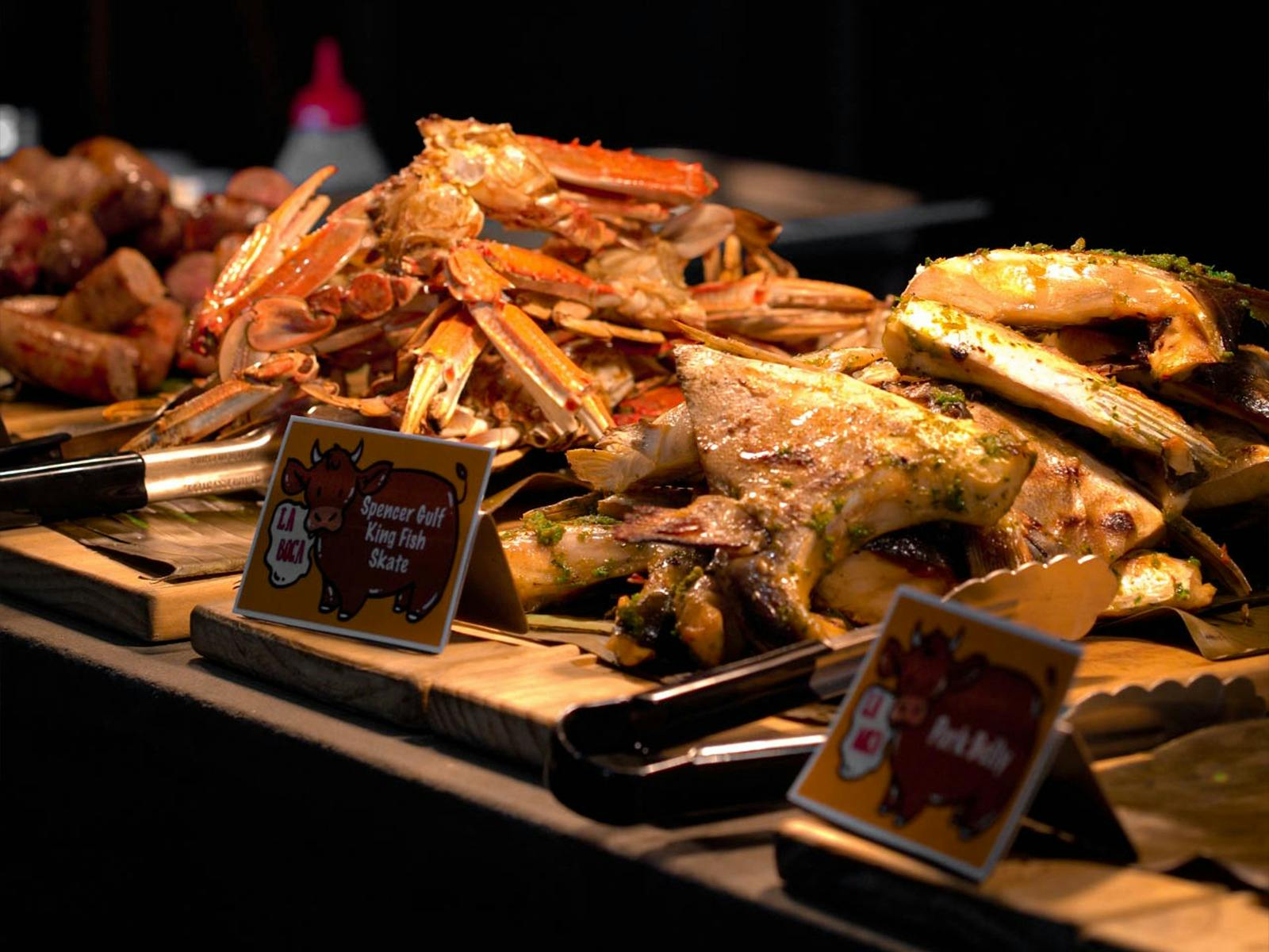 La Boca's Christmas Surf & Turf Buffet in Adelaide