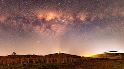 landscape evening sky