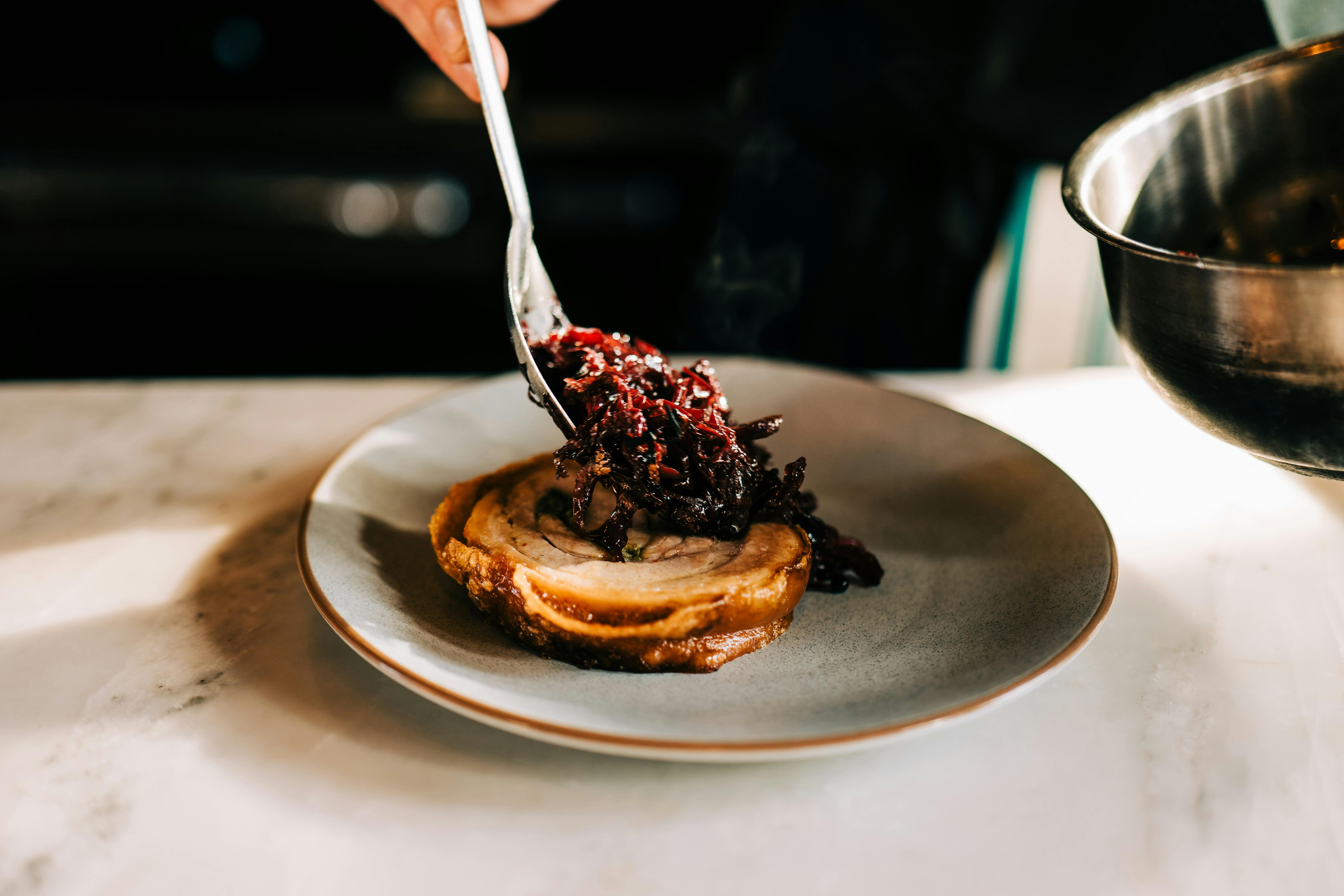 Porchetta rustic roman italian dinner in Garum Perth
