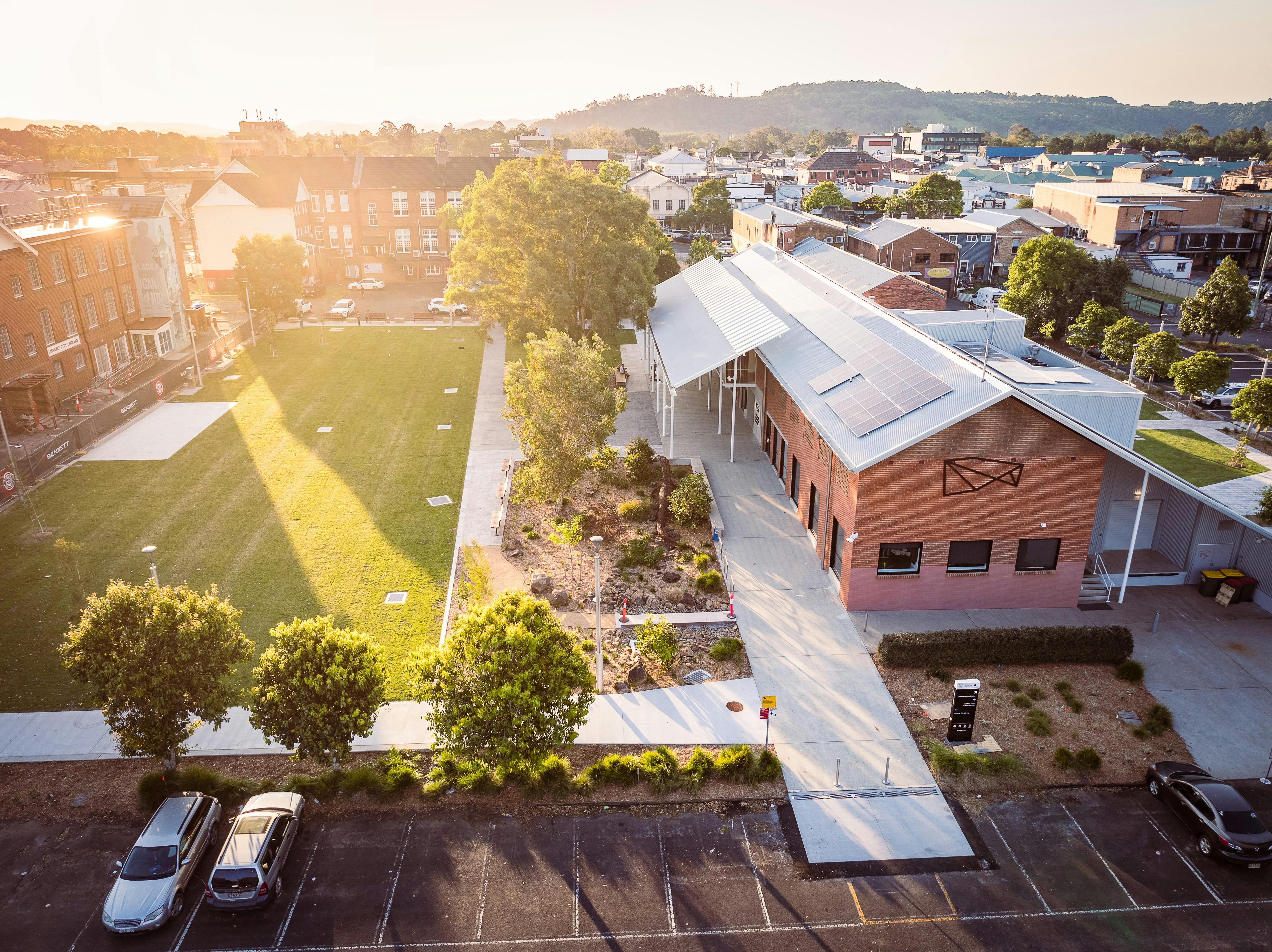The Lismore Quad and Lismore Regional Gallery