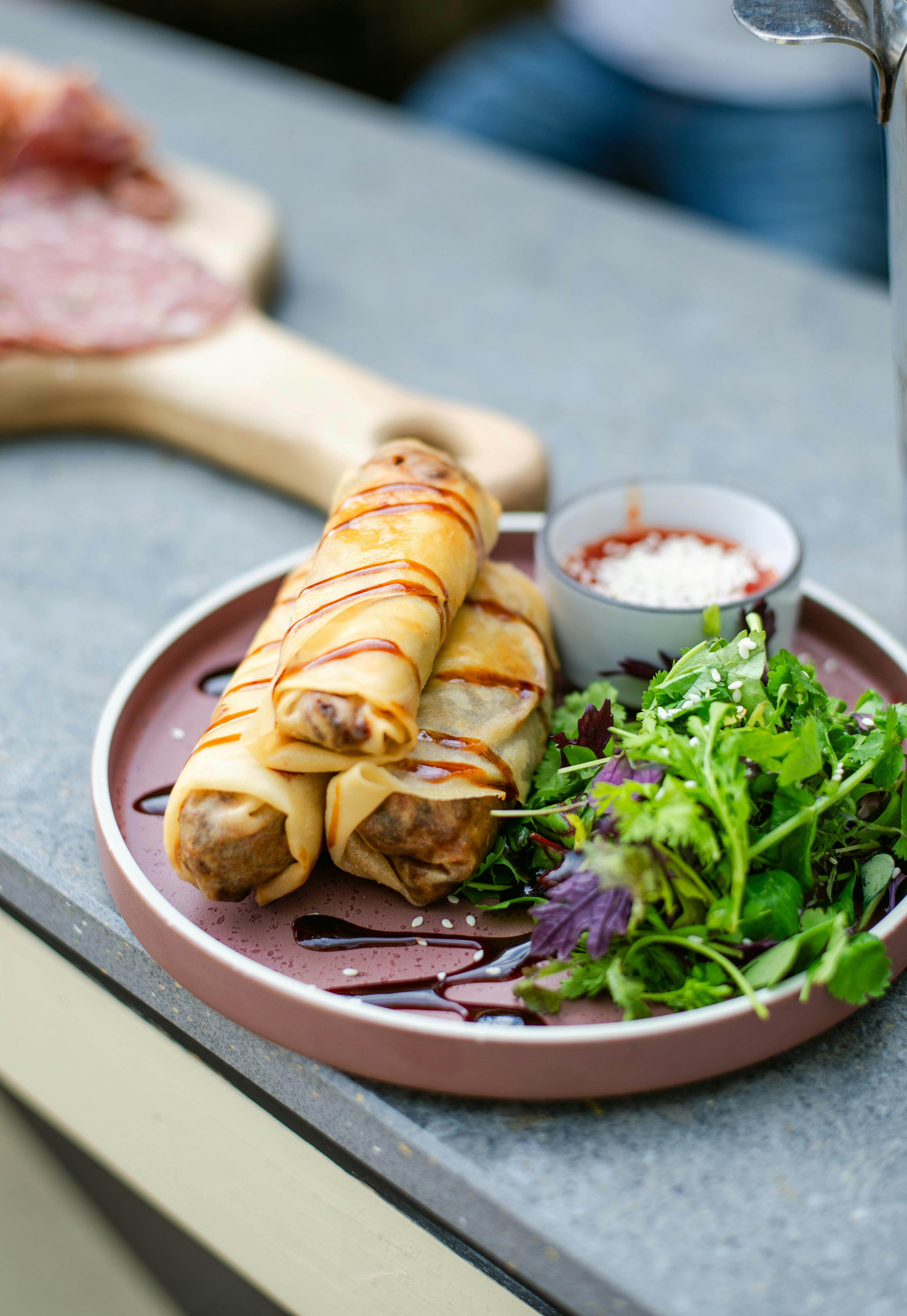 Hand Rolled Spring Rolls