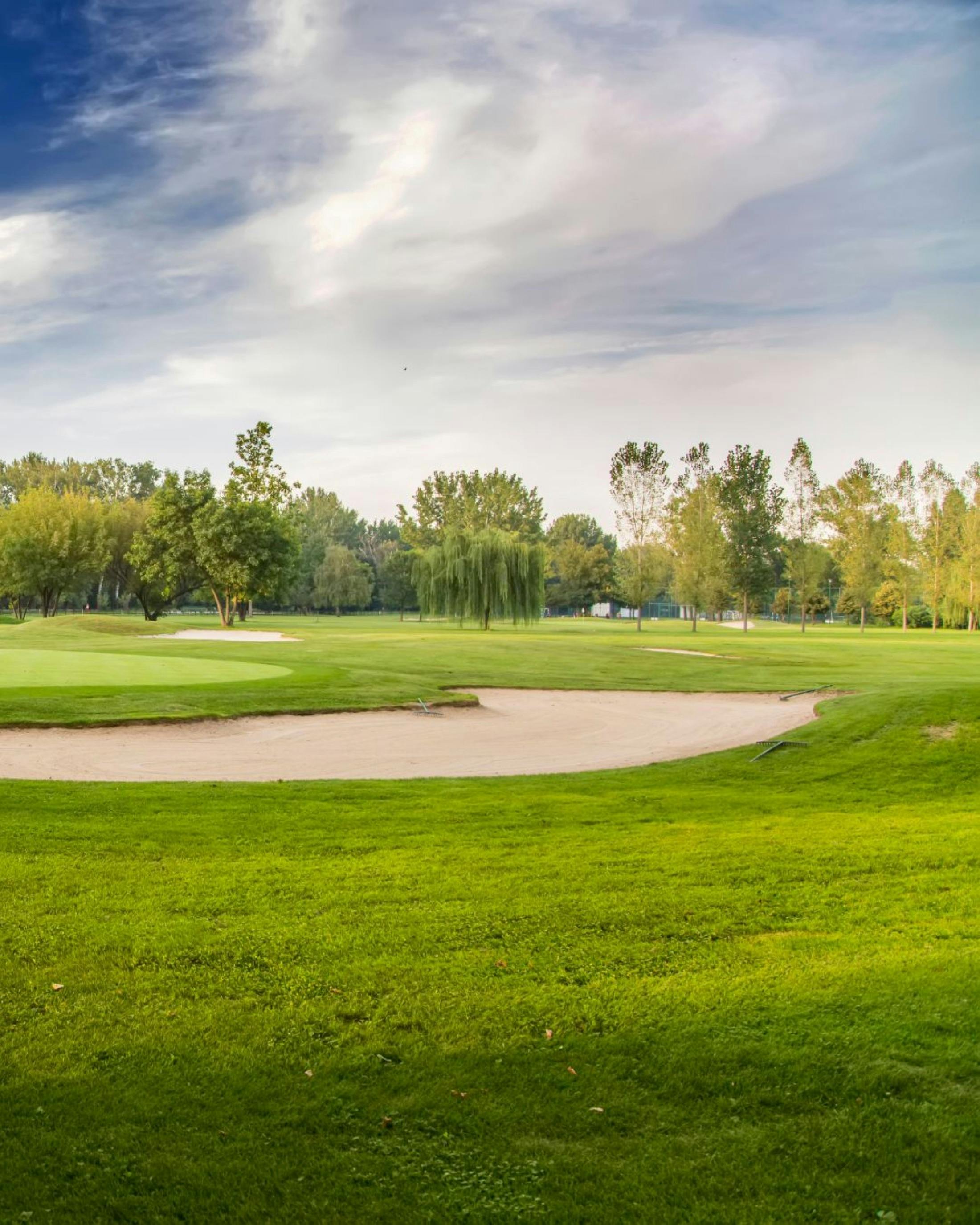 The Harden golf course