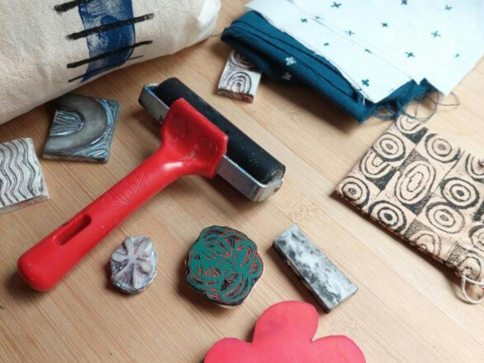 Block Printing Fabric Class