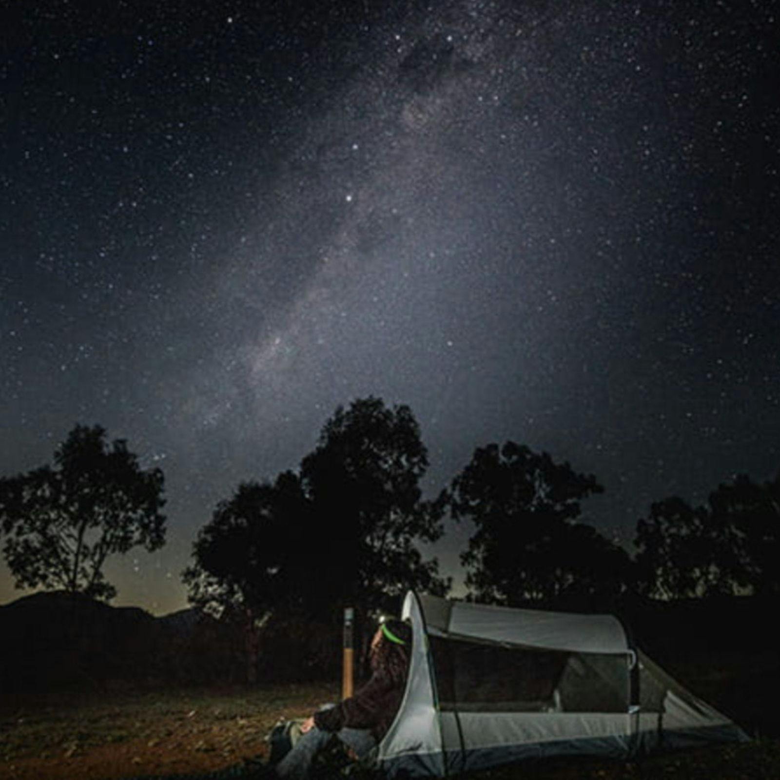 The Milky Way on a clear night at the Dark Sky Park in the Warrumbungles