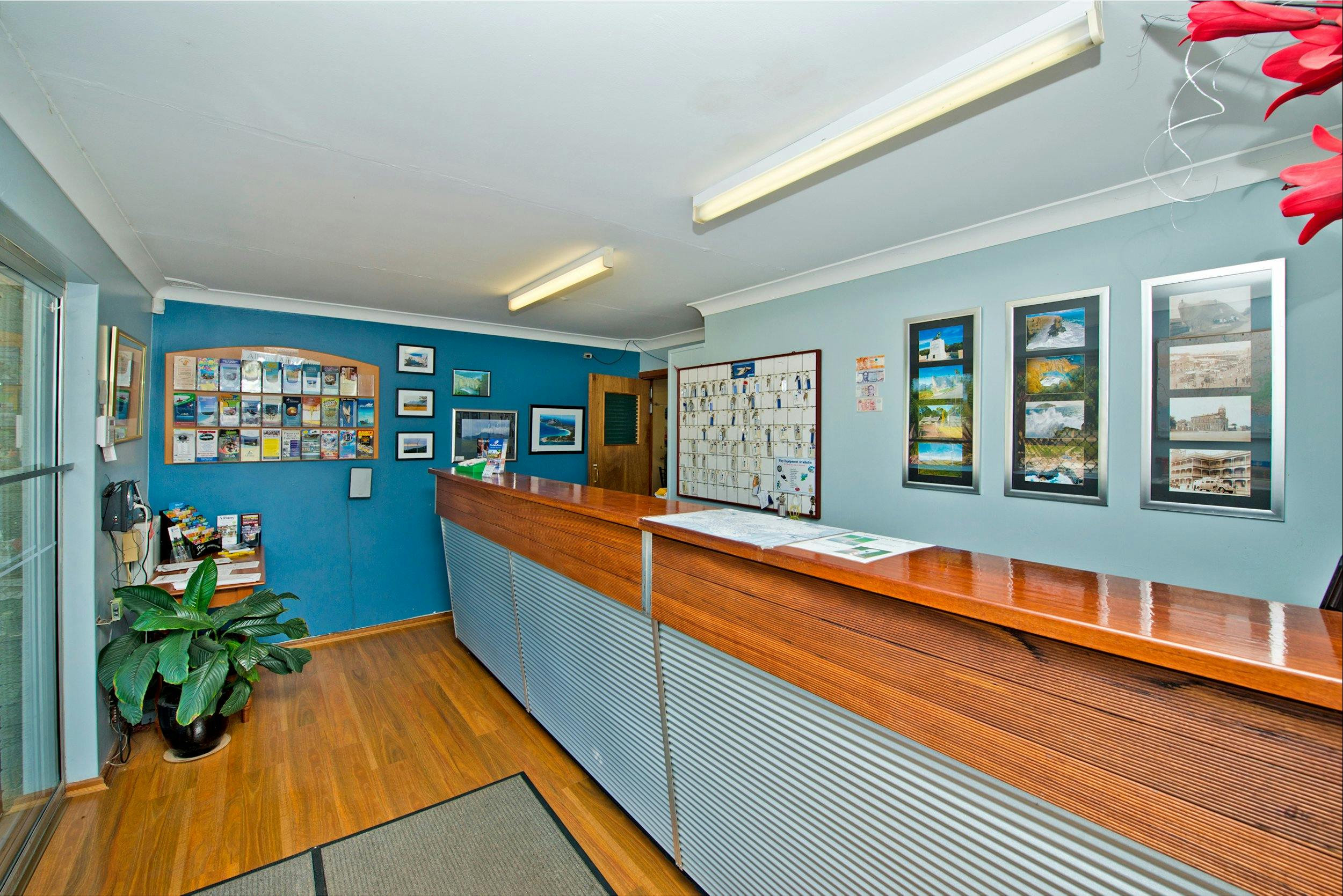 Tour Information and Front Desk