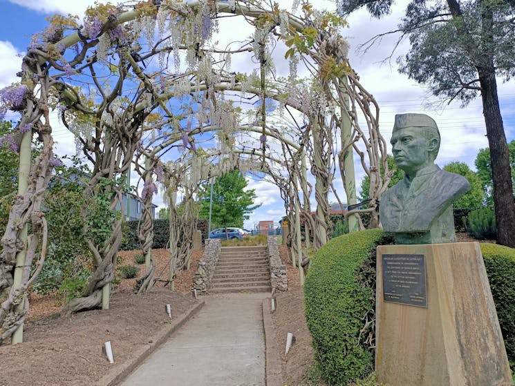 Peace Garden and Nehru Bust