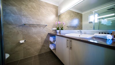 Deluxe Room Bathroom