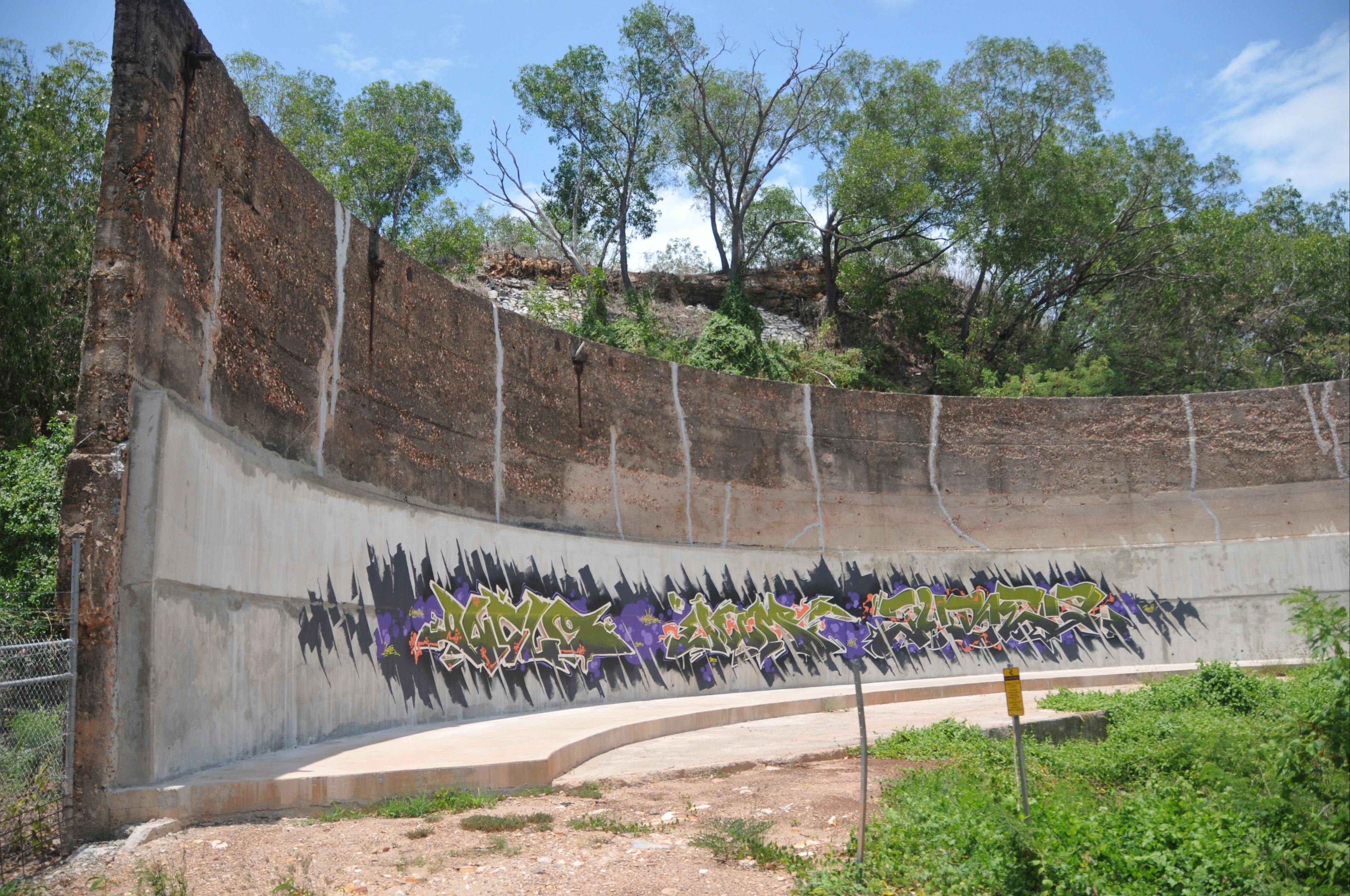 Remnant No 6 Oil Tank Wall