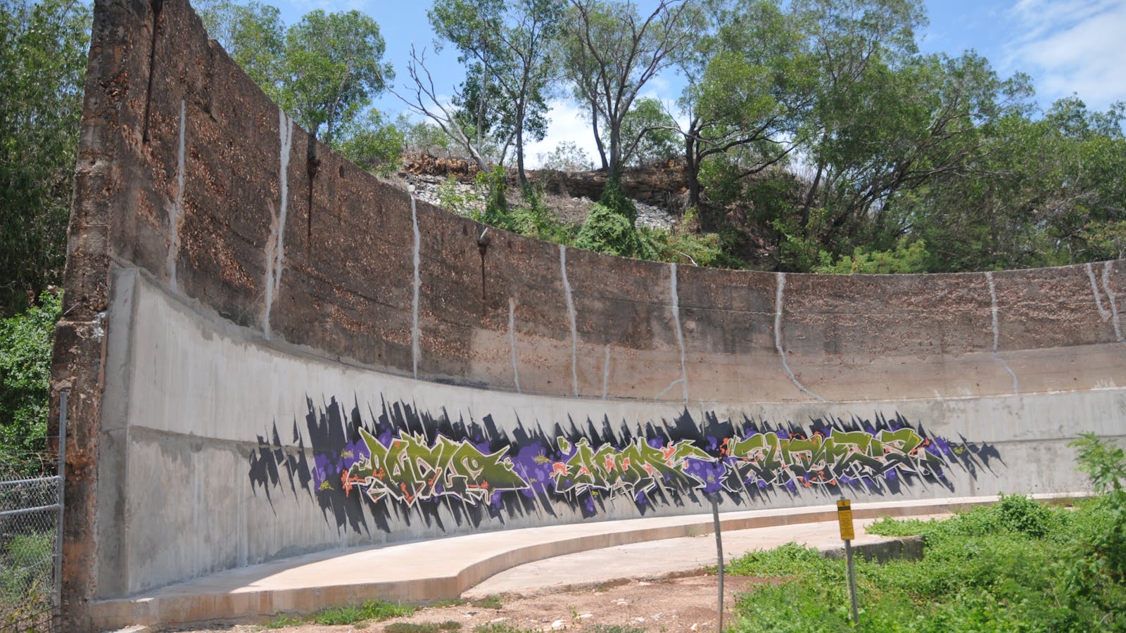 Remnant No 6 Oil Tank Wall