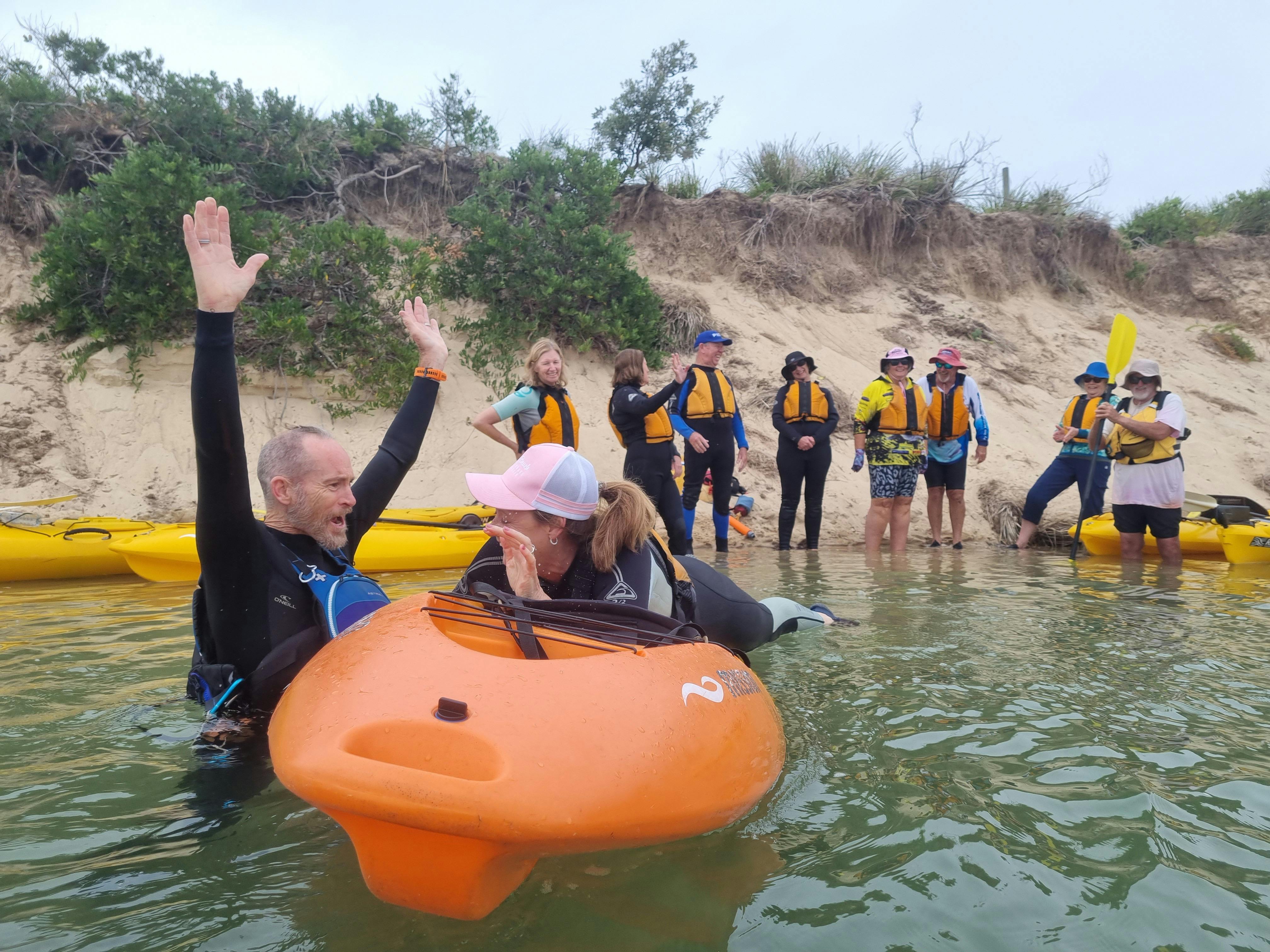 Learn kayak rescue