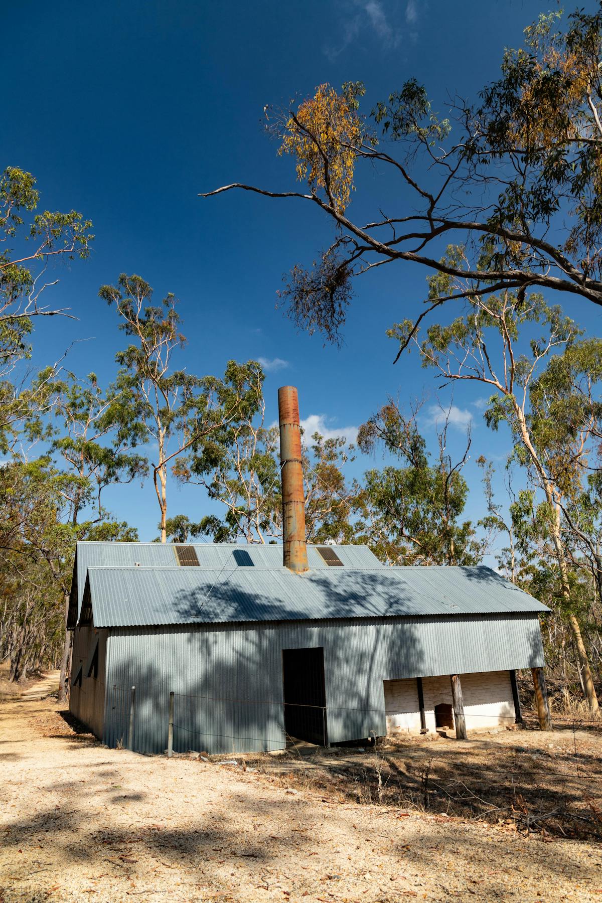 mine sheds, steam machinery, heritage listed