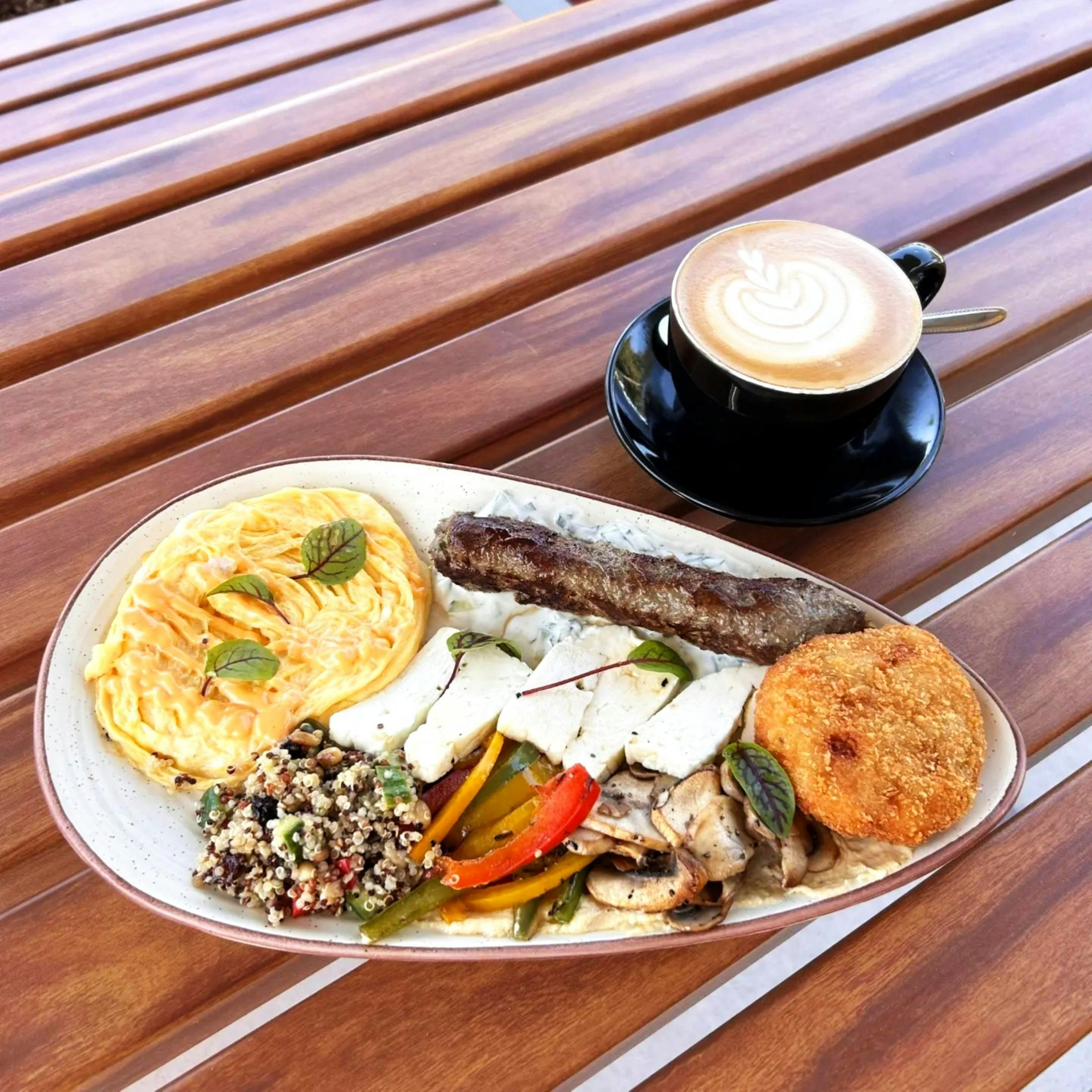 Breakfast at Coffee Mate Cafe