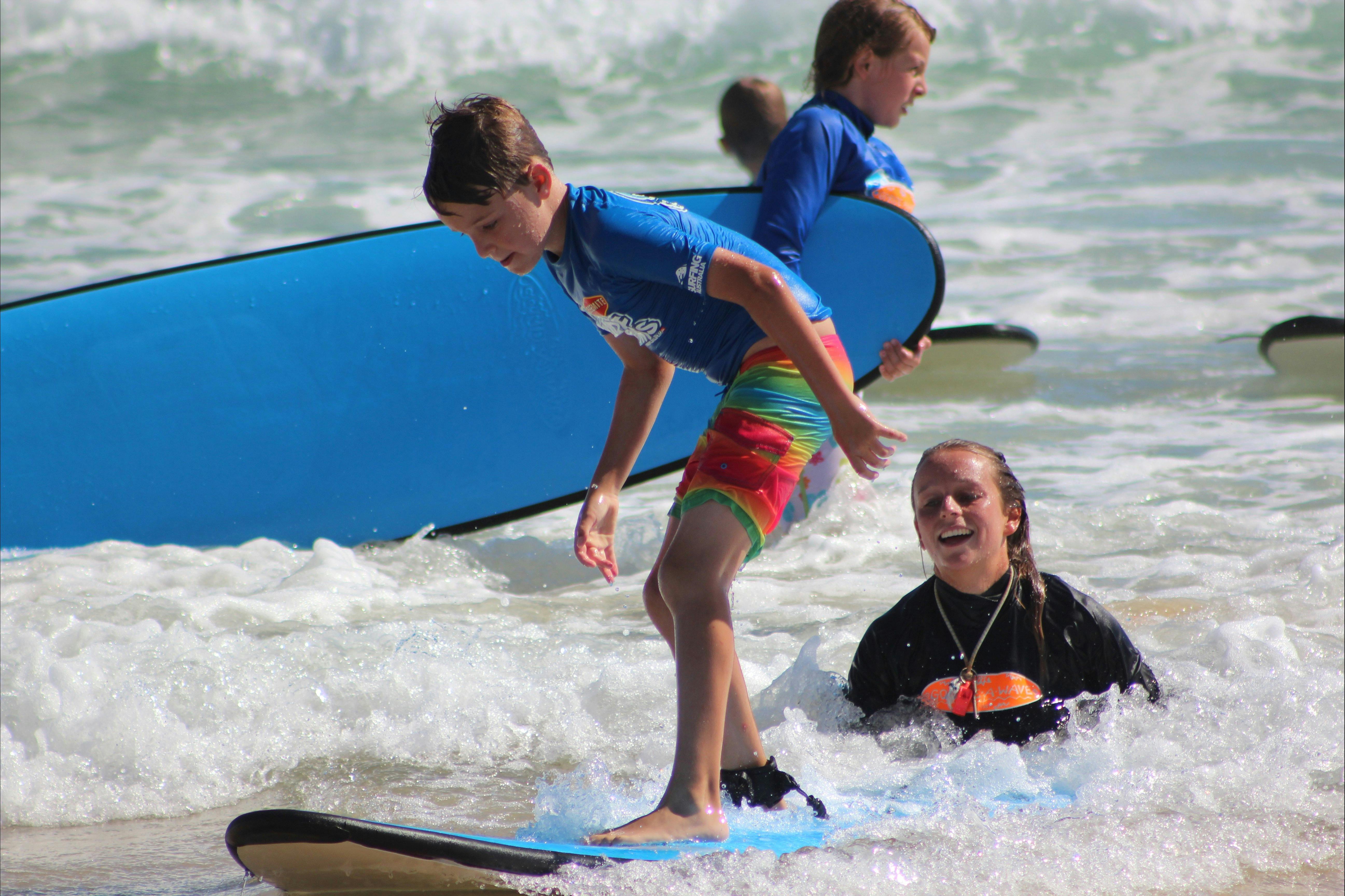 Surfgrom with Instructor