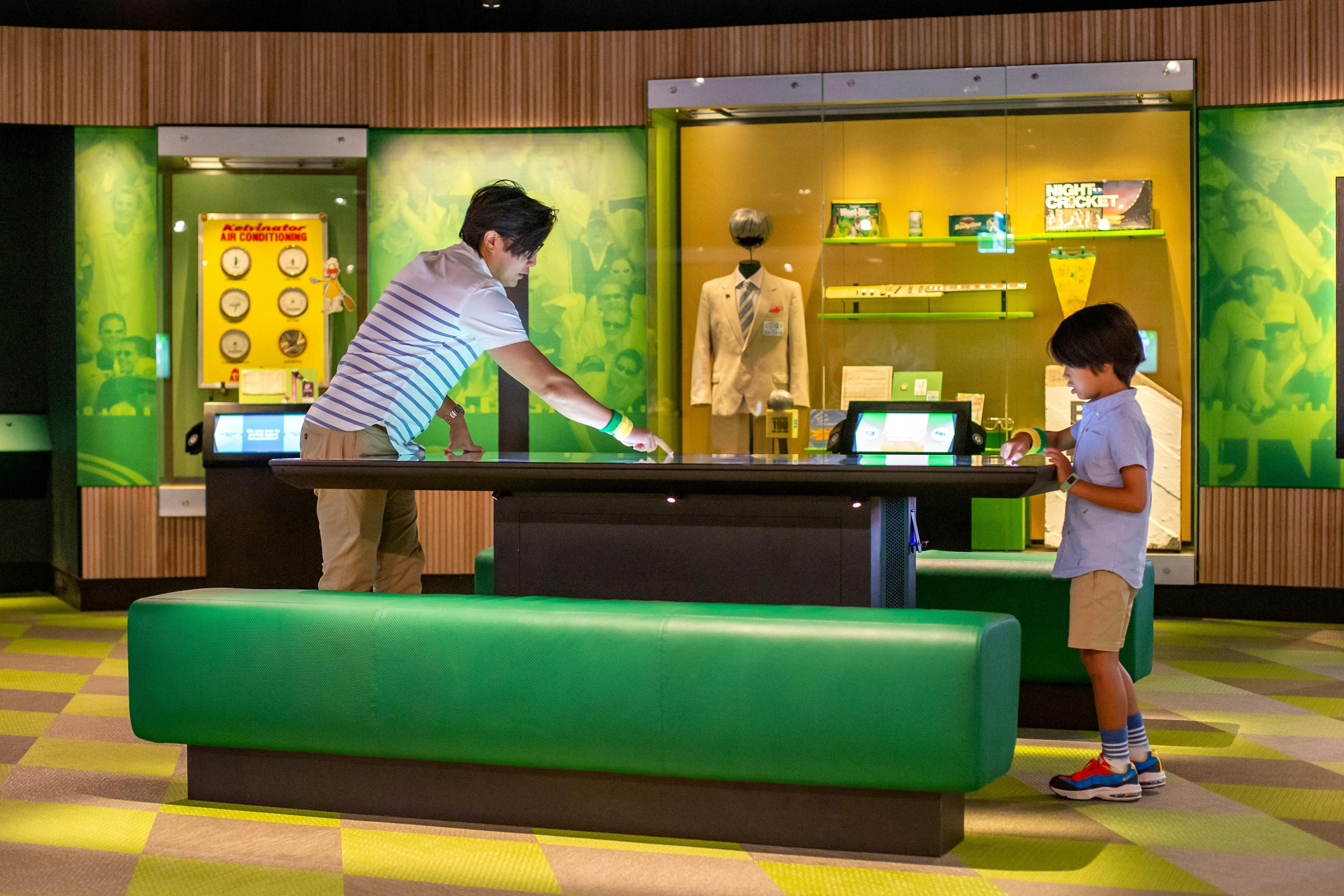 Interactive fun at the Australian Sports Museum