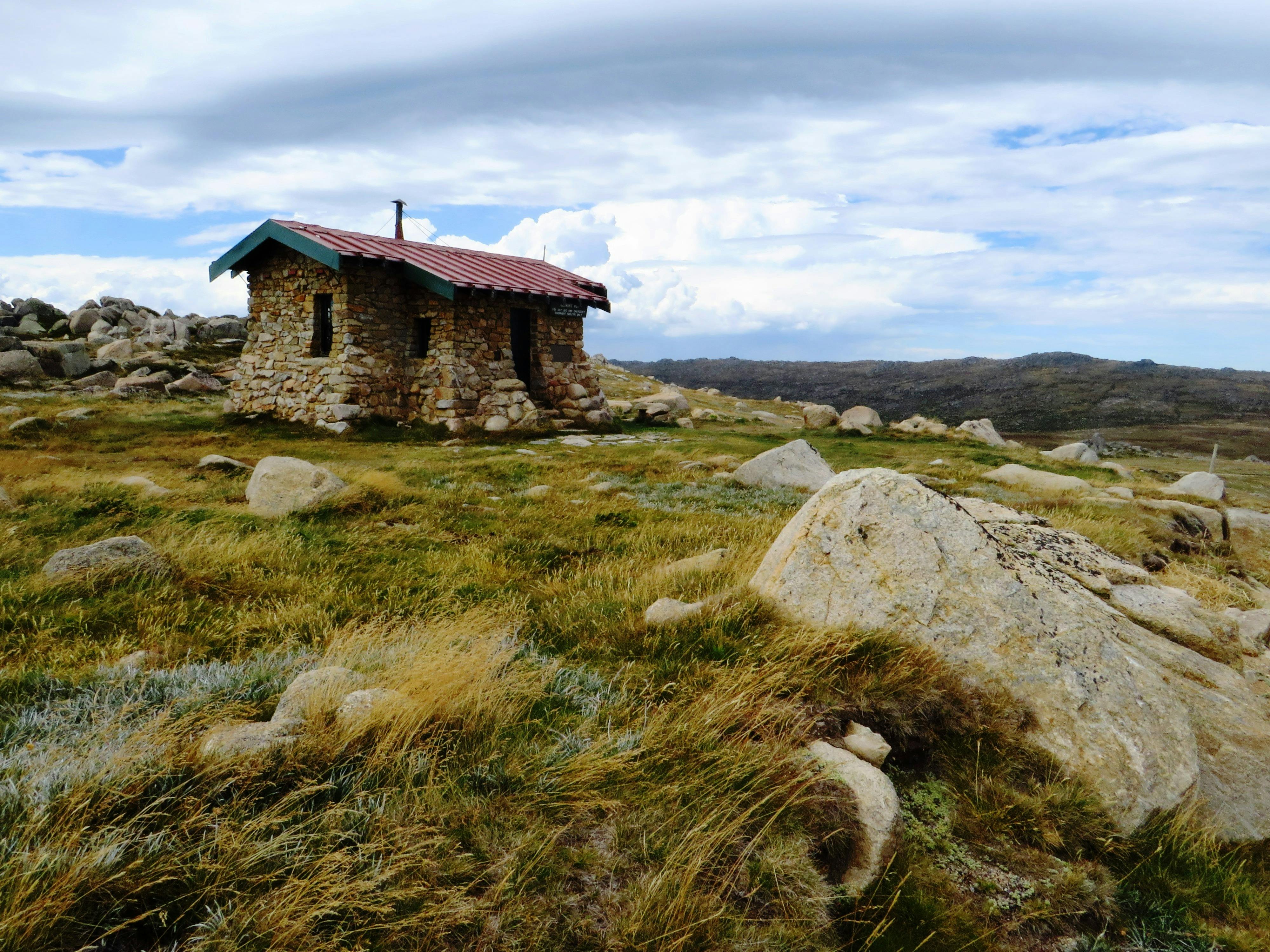 walking on Snowy mts group guided