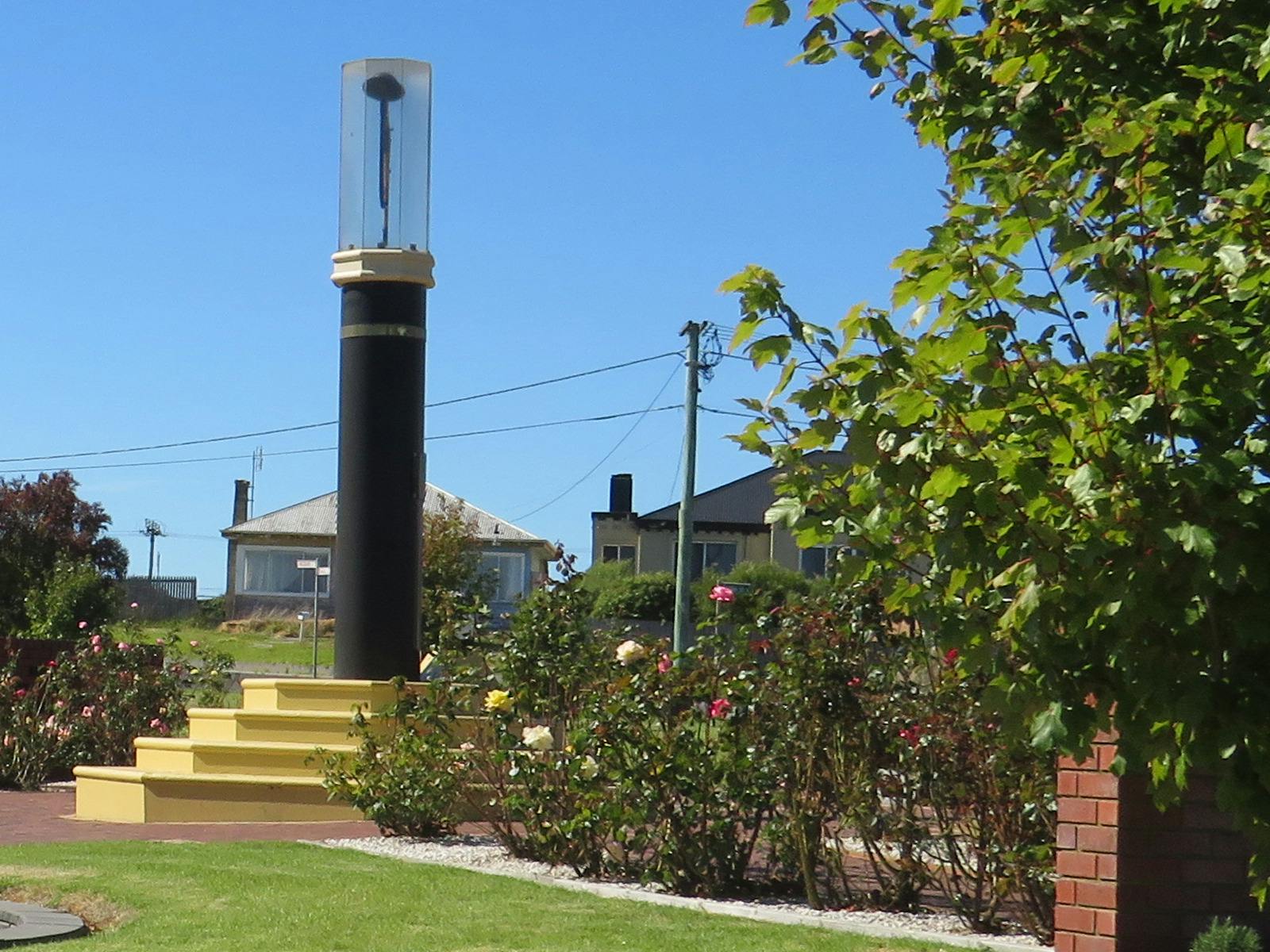 The Cenotaph in the Max Harris Reserve George Town