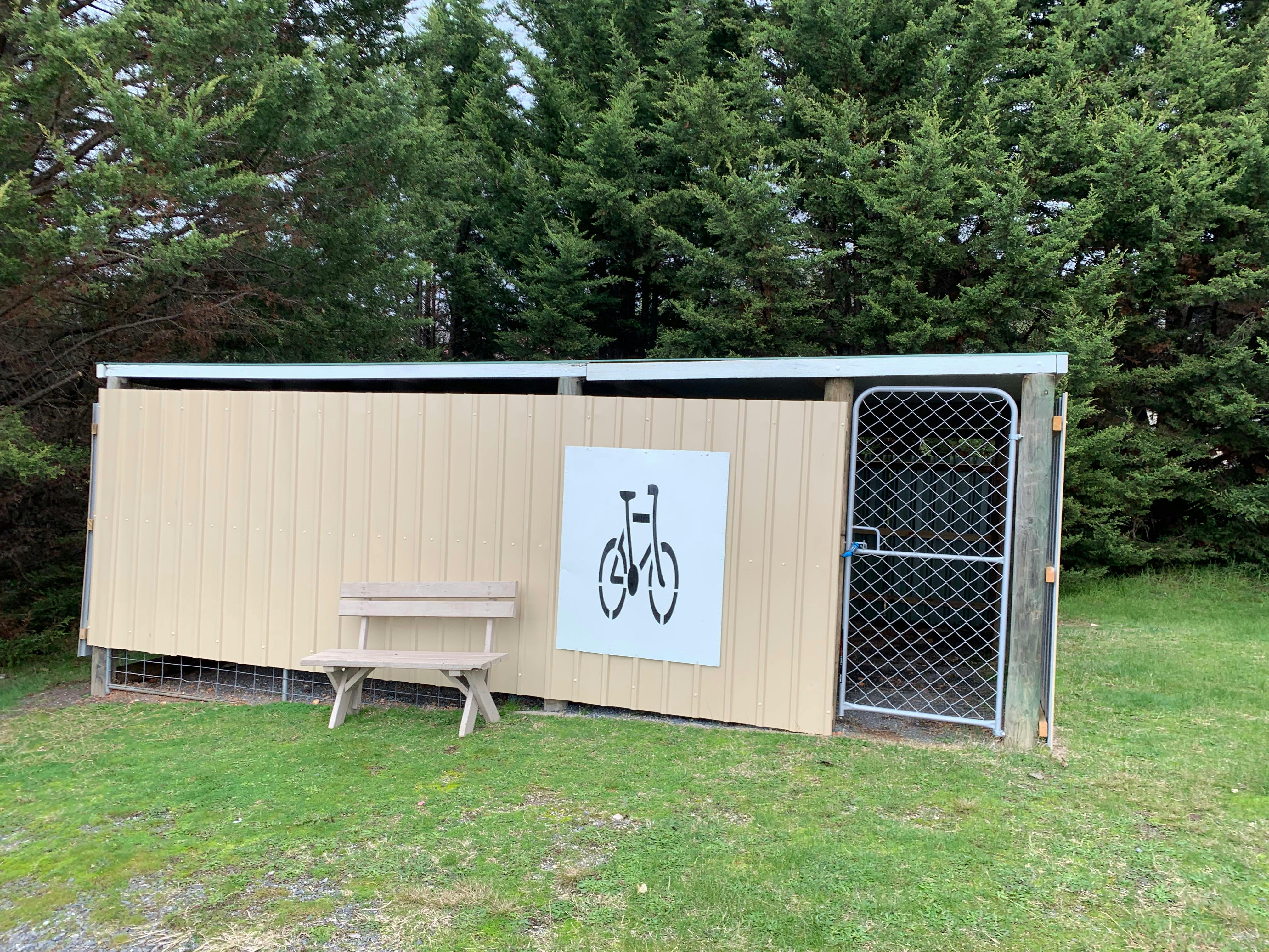 Bike Shed available