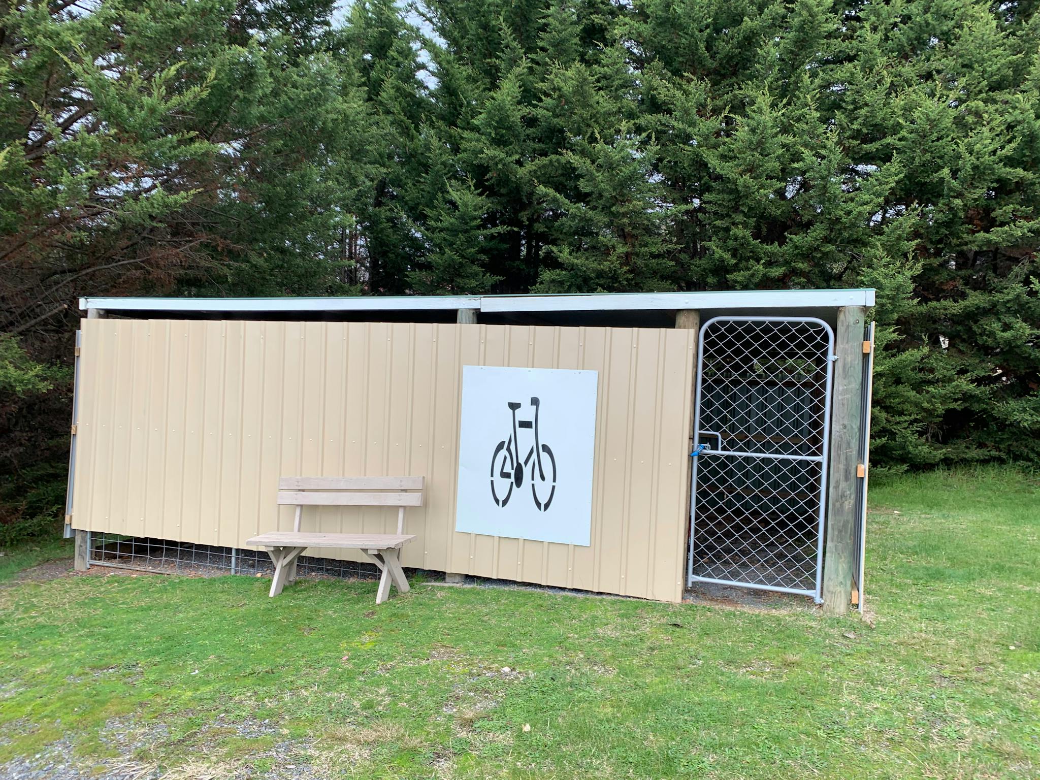 Bike Shed available