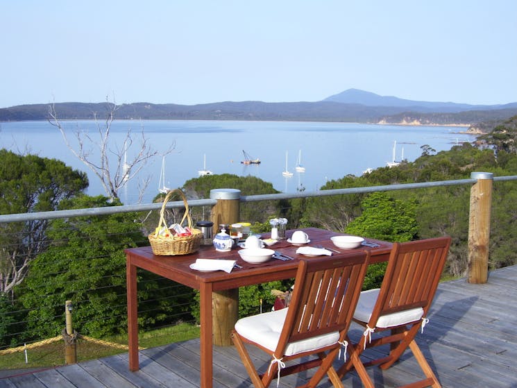 Breakfast On The Deck