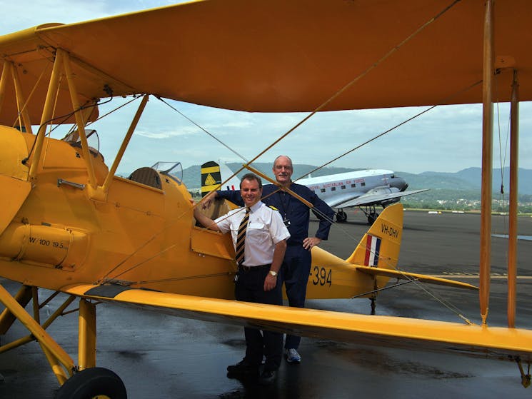 Tiger Moth at HARS