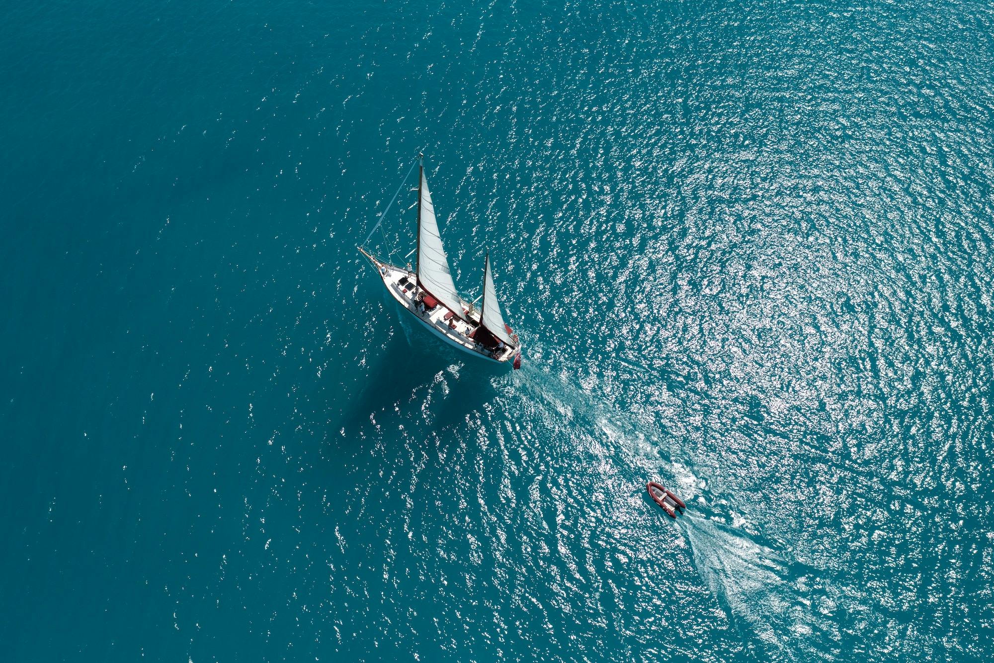 Lady Enid Sailing in the Whitsunday Islands