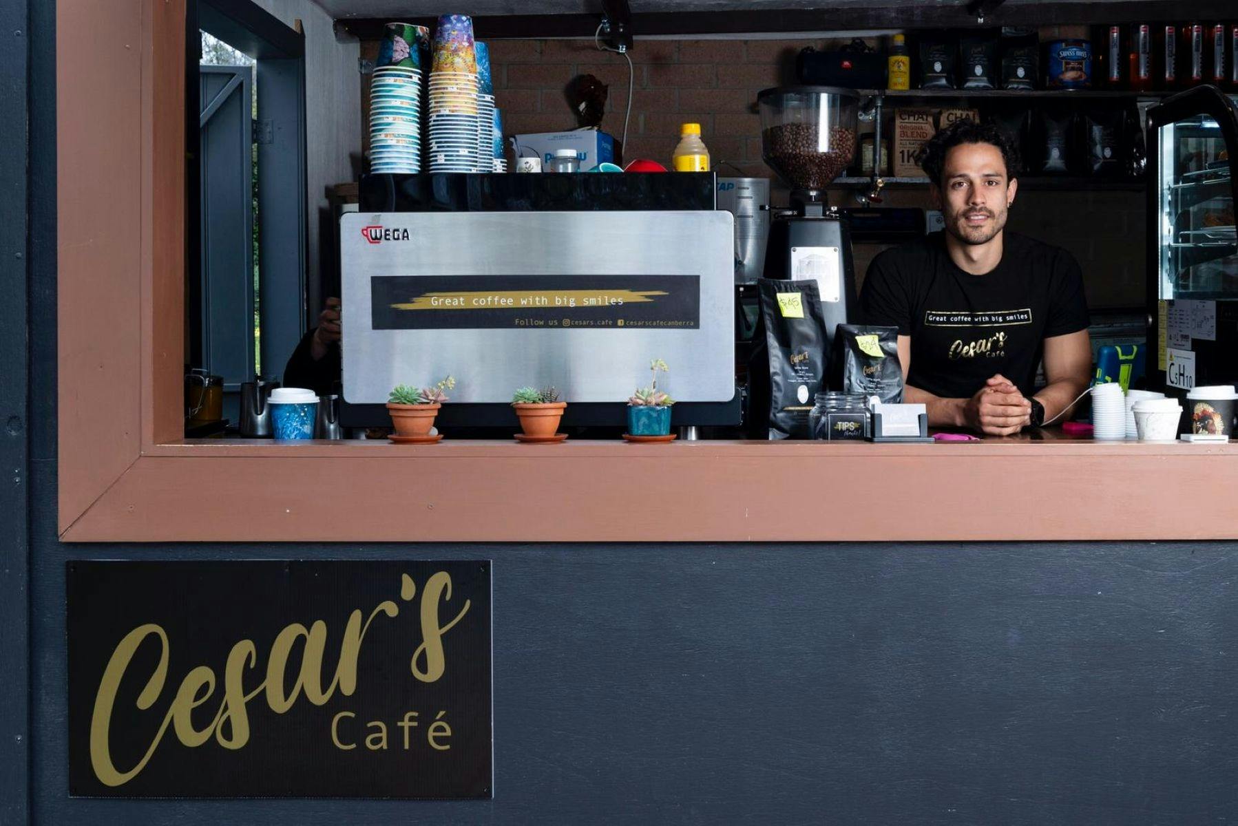 Cesar's Cafe in Florey Canberra