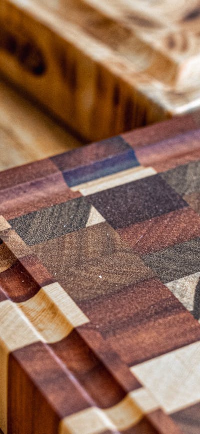 Locally made timber board