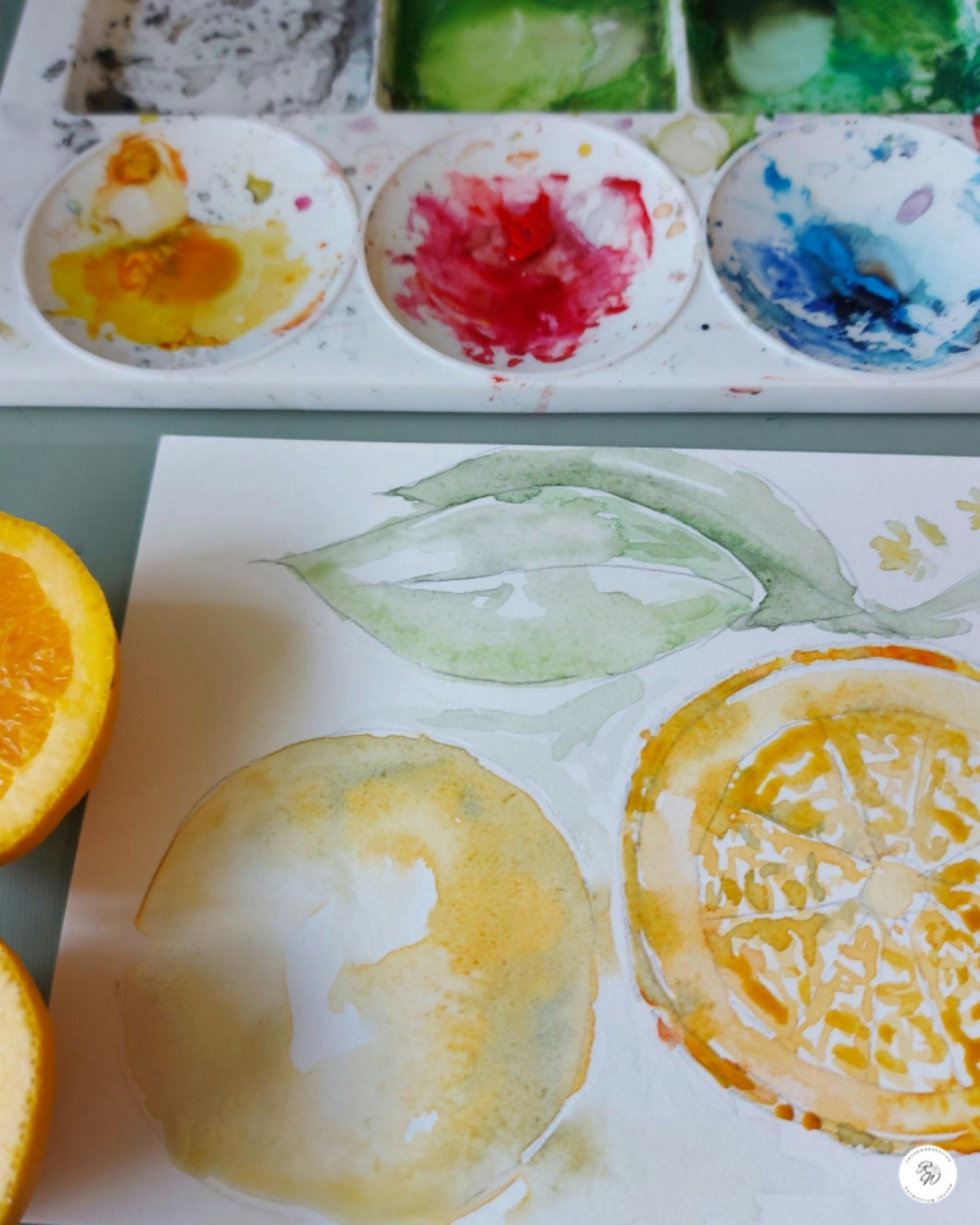 Beginners watercolour class