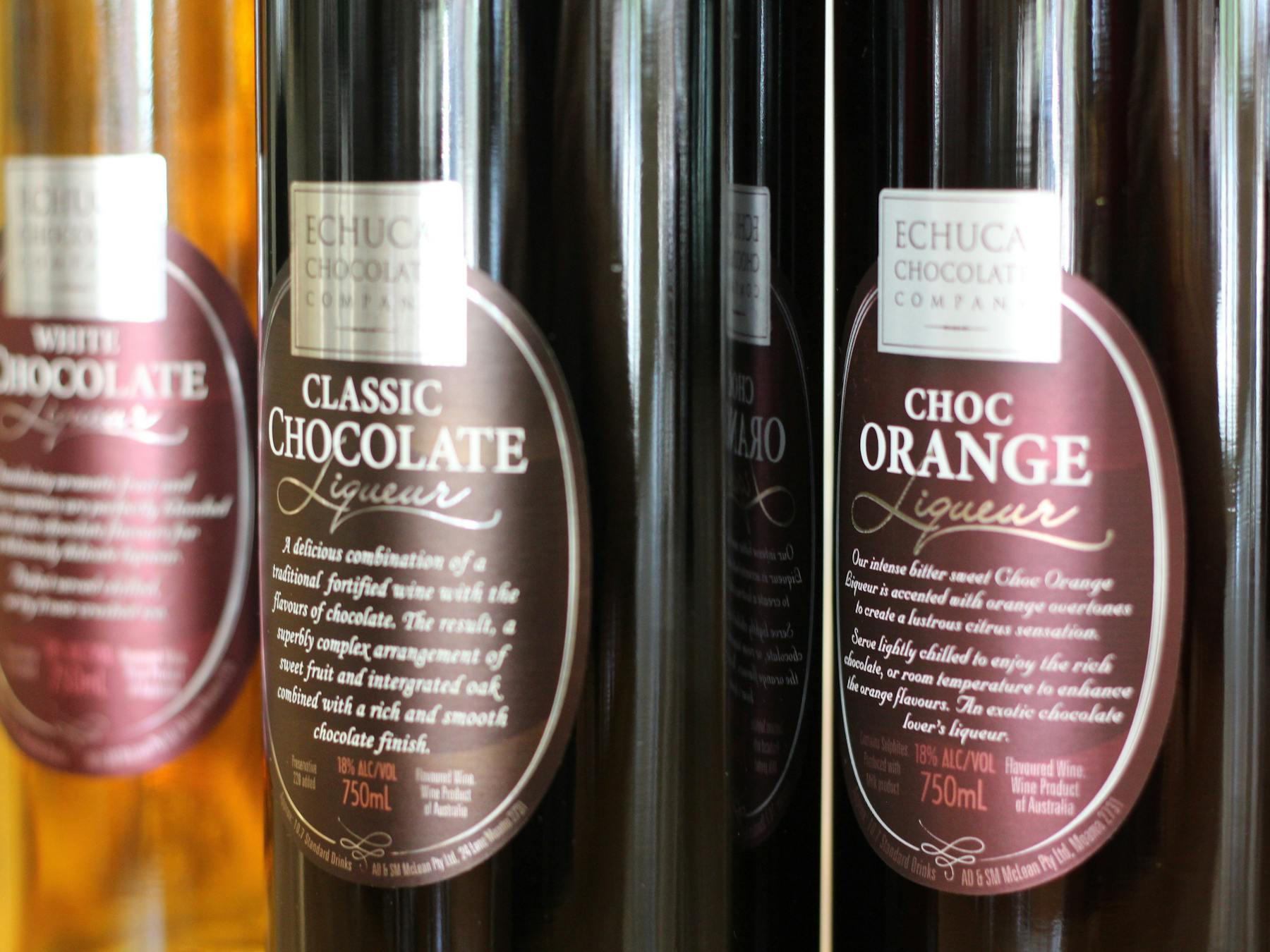 Amazing Chocolate Liqueurs