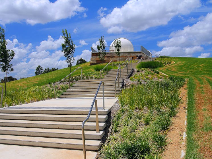 Campbelltown Rotary Observatory stairs