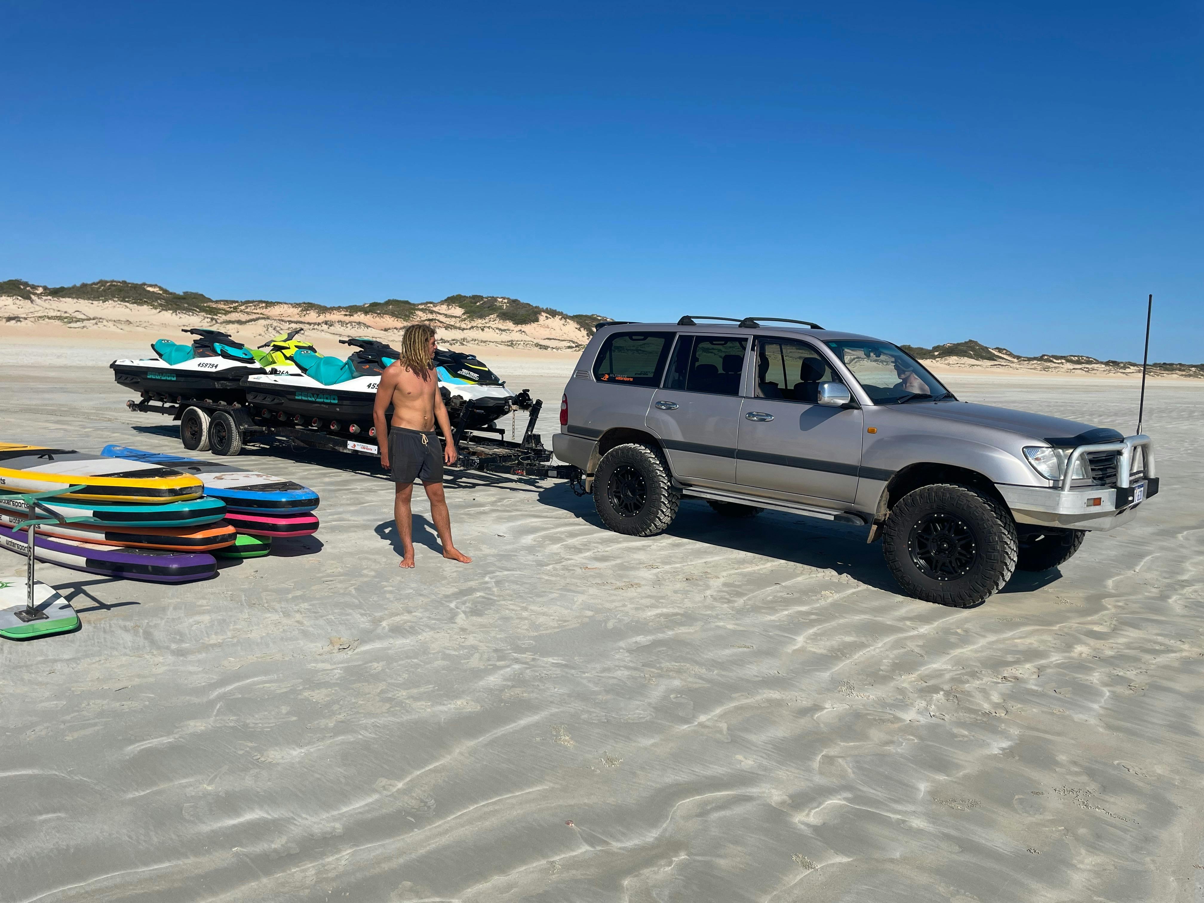 Ultimate watersports on cable beach