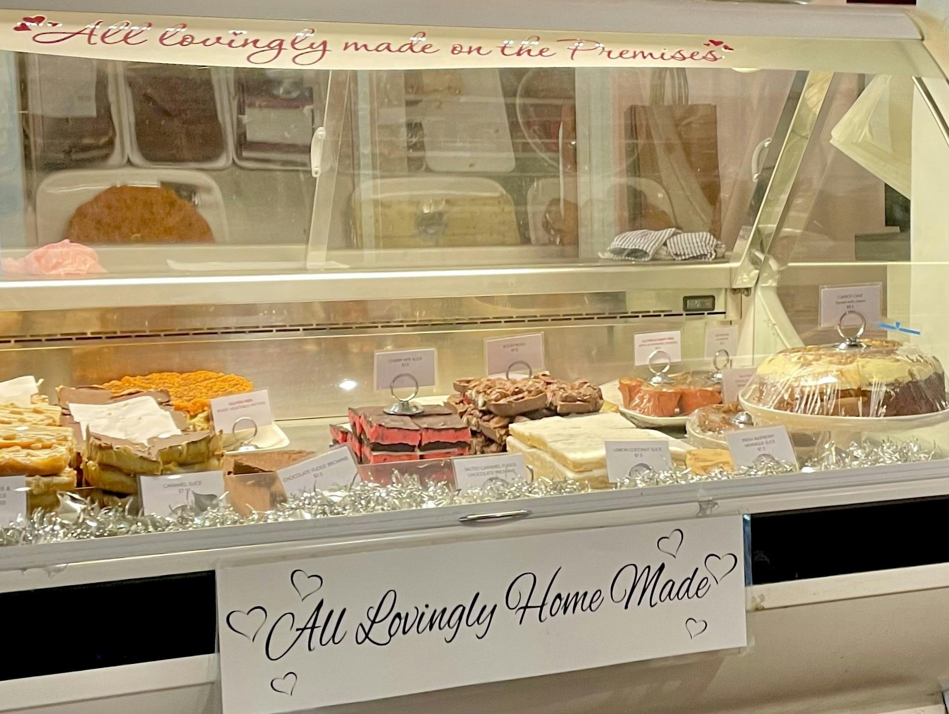 Cakes at Merino Cafe