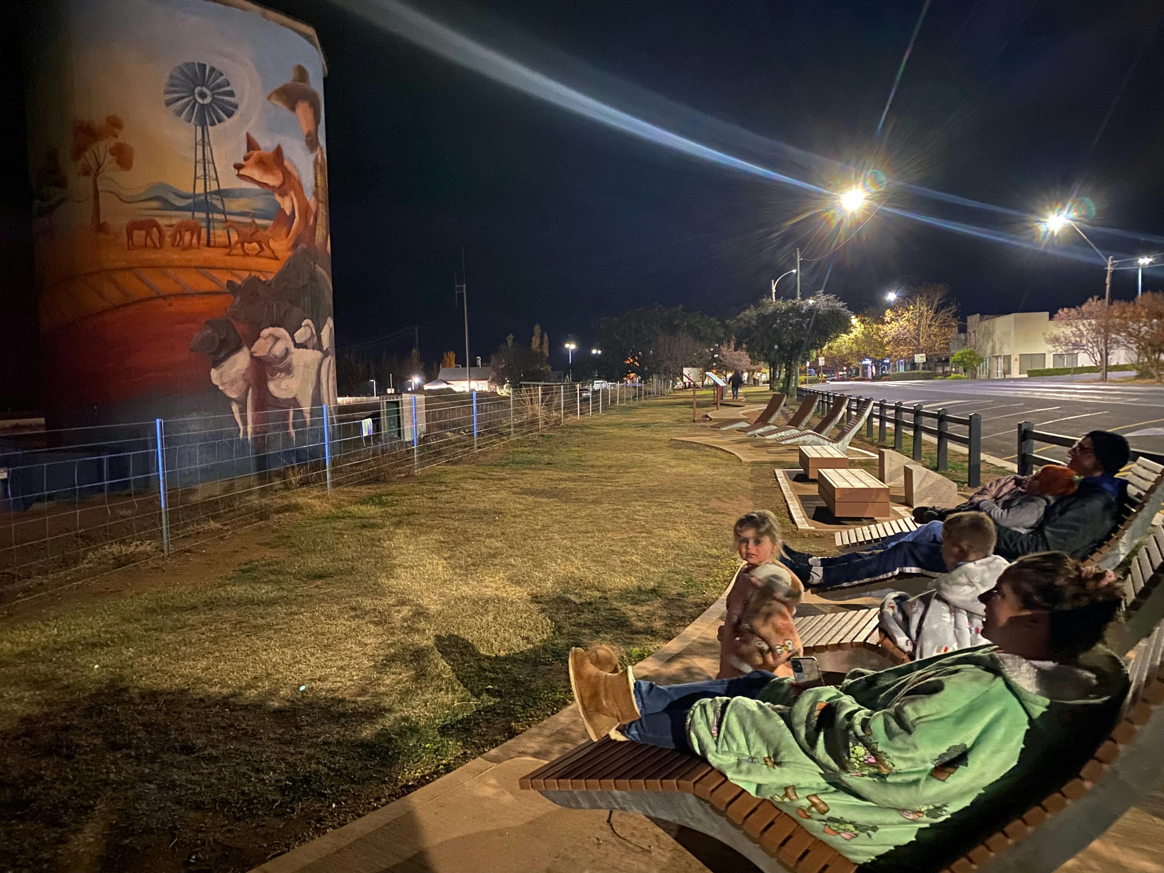 Quirindi Silo Art, Light and Sound Show