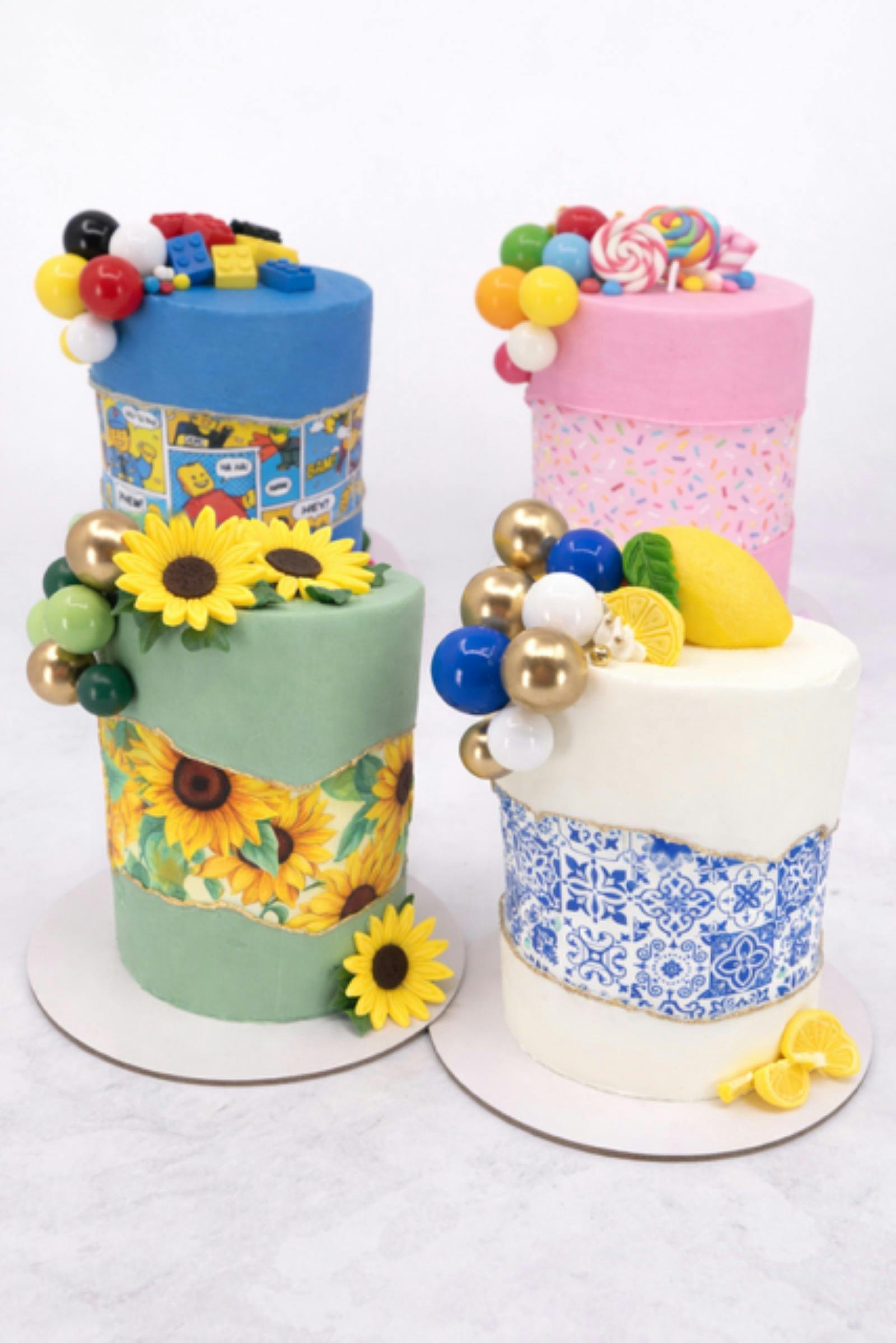 Design Your Own Faultline Cake Class