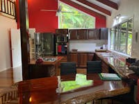 Kitchen at Daintree Secrets with everything you could need to cook up a storm for 7 people