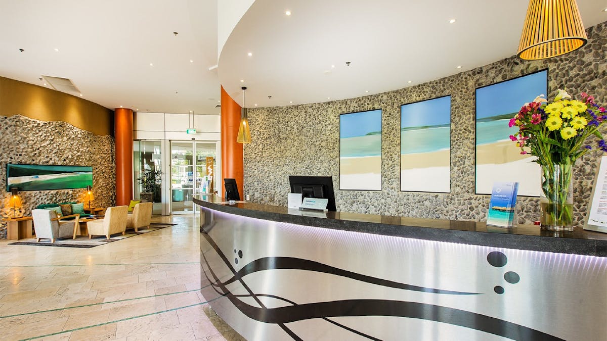 Hotel reception