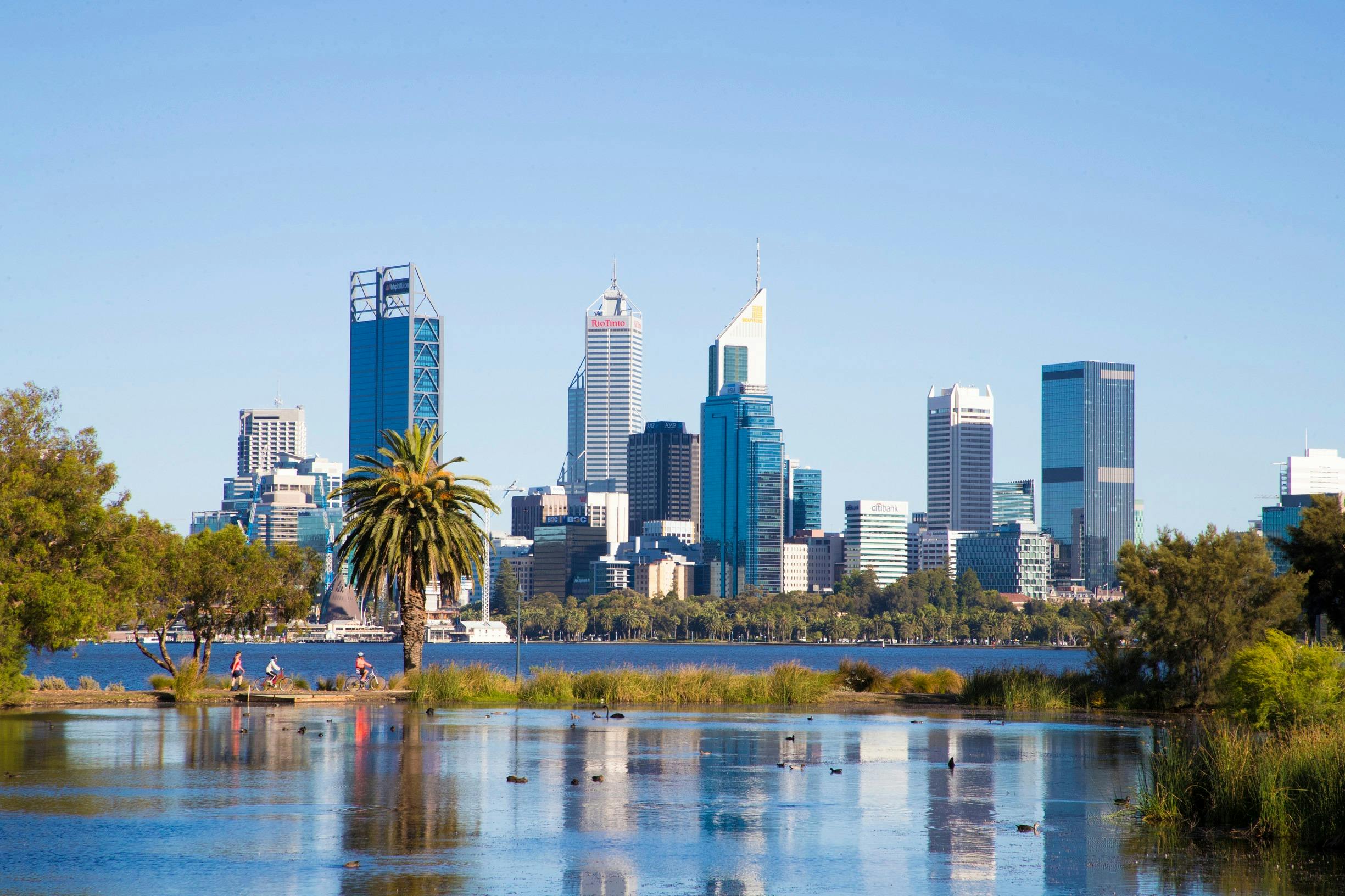 Perth City Skyline