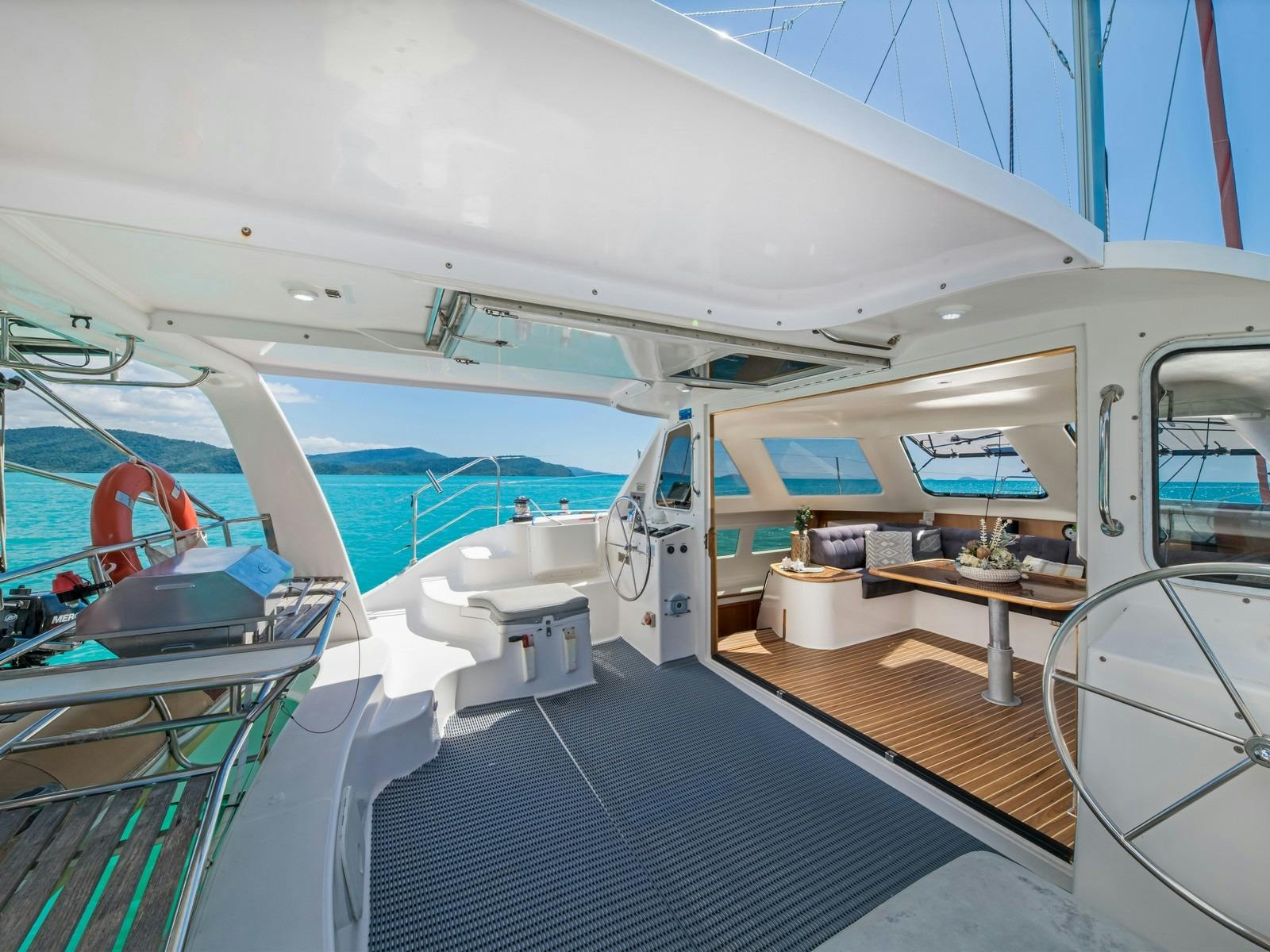 Aft deck