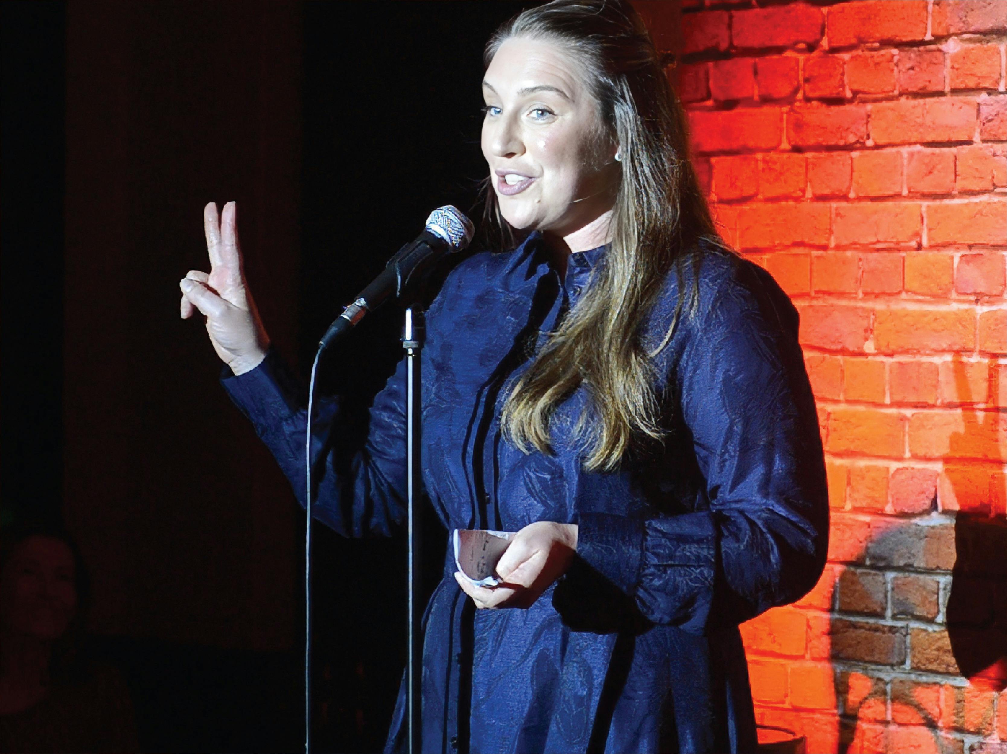 Stand-up comedy student