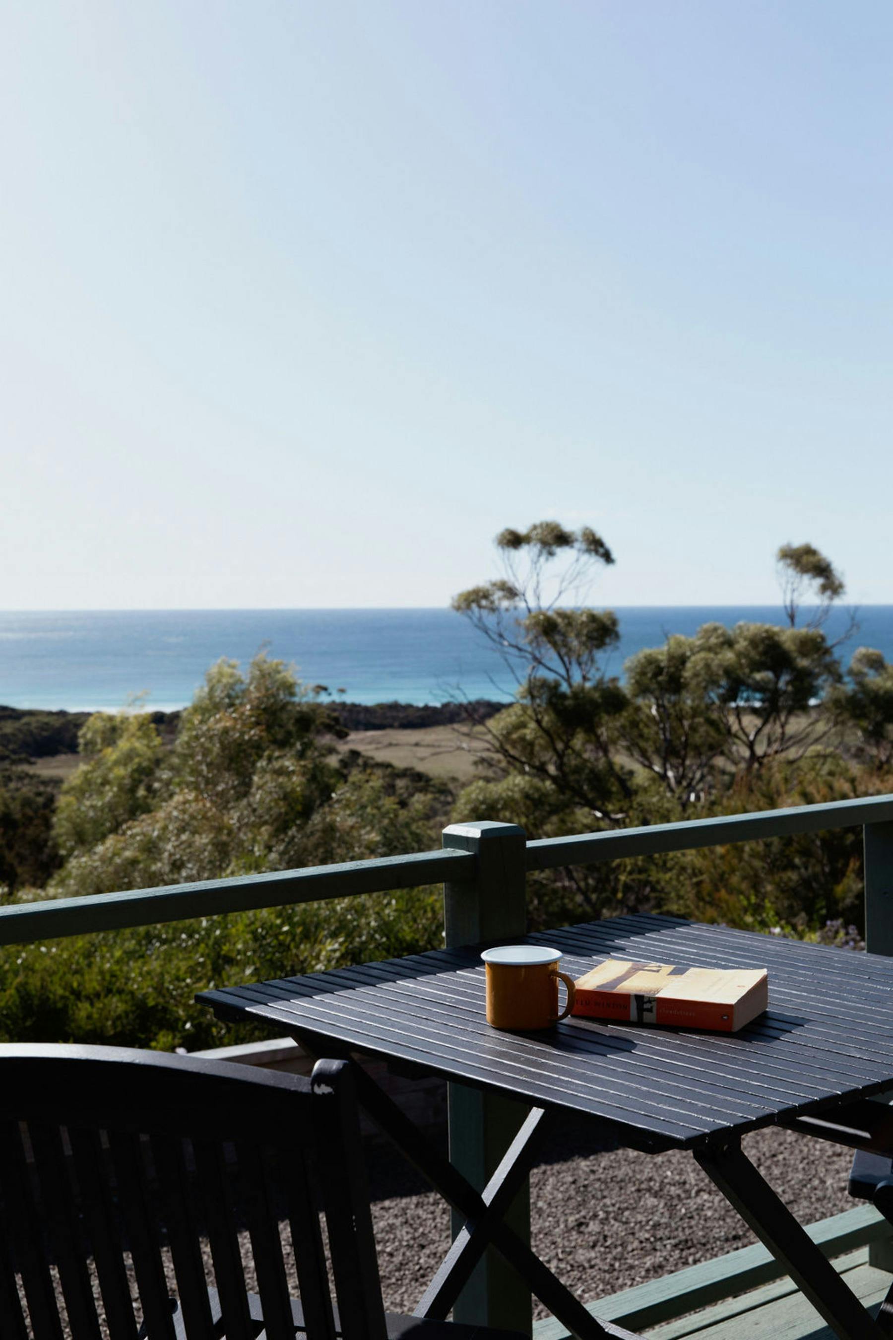Stunning views of the coastline from the front deck.