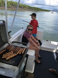 Cairns BBQ pontoon boat