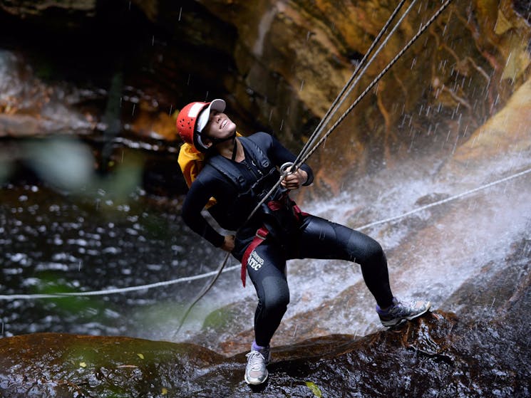 Canyoneering and Rappelling in Australia, Blue Mountains
